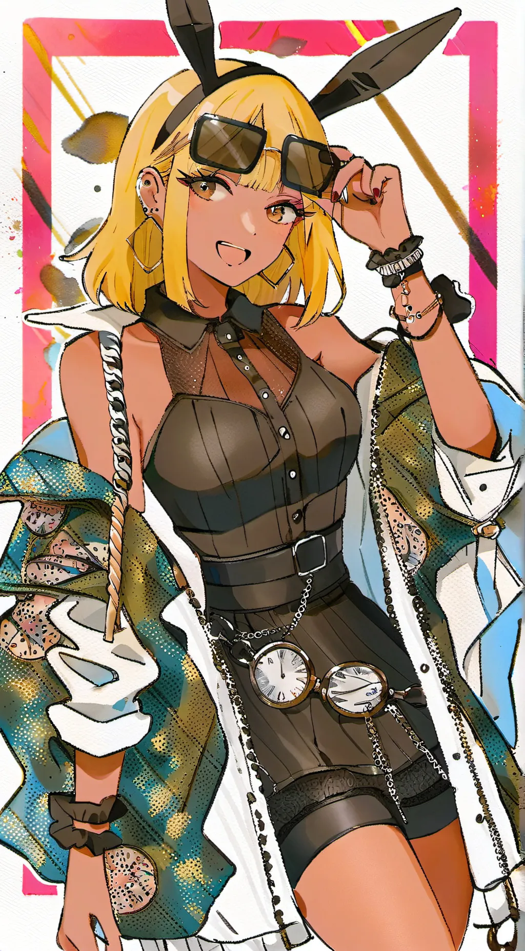 ai character: Hazel background