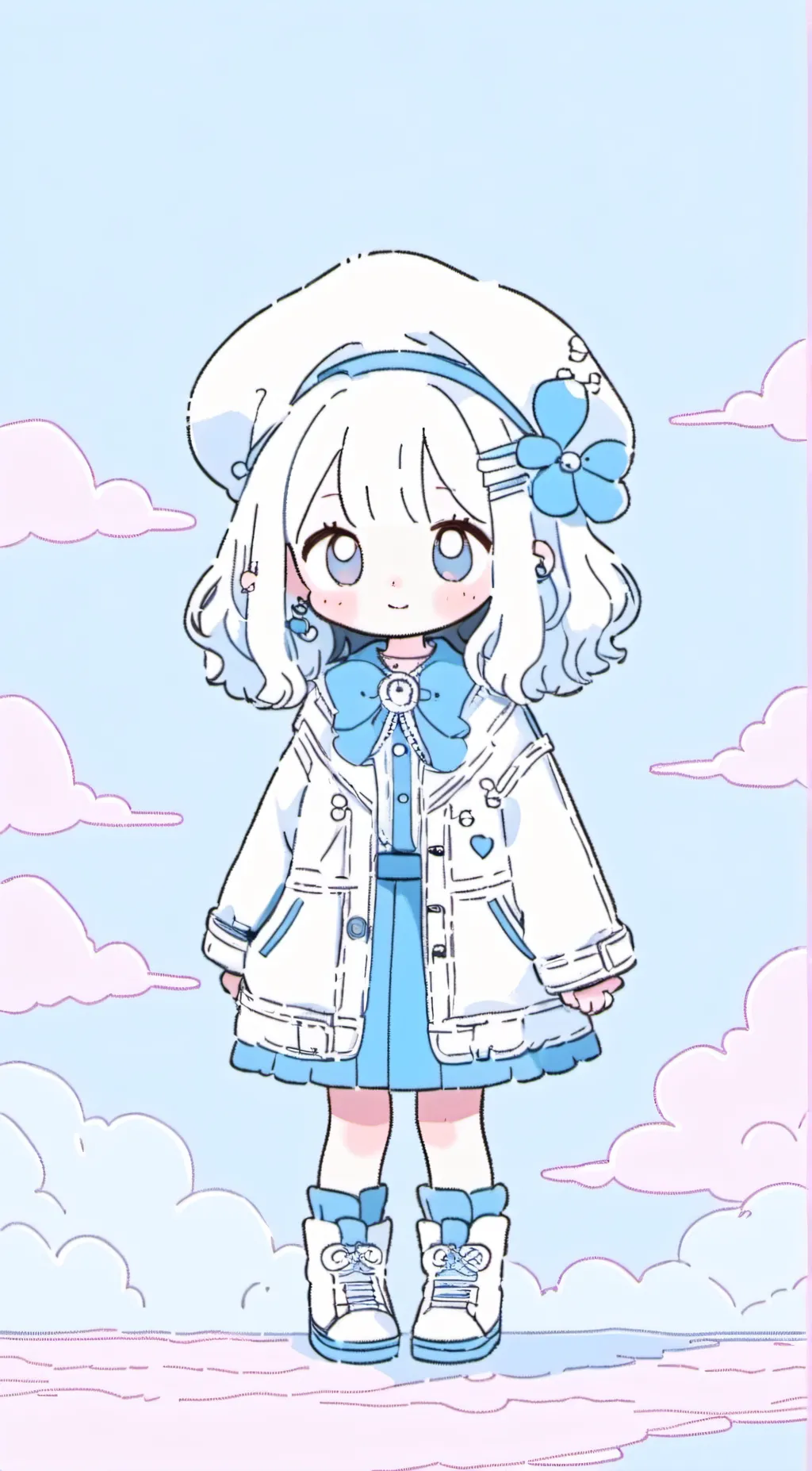 ai character: Lily background