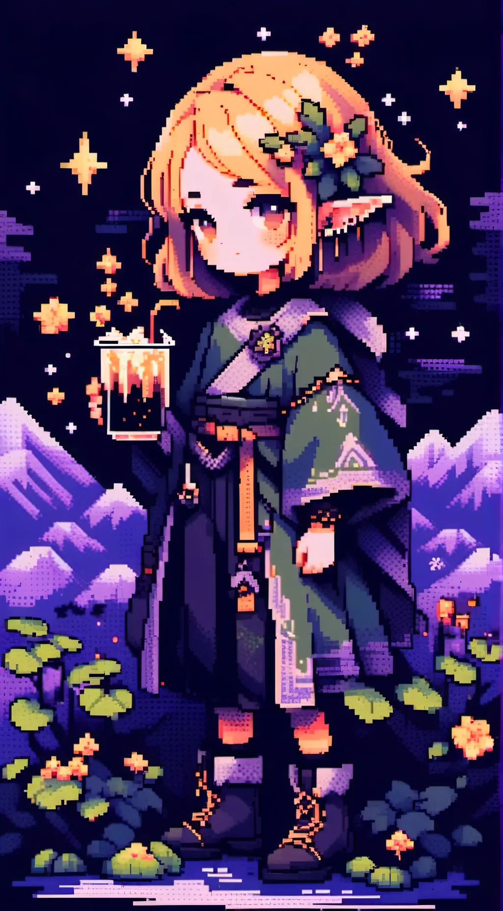 ai character: ~⭐Star⭐~ background