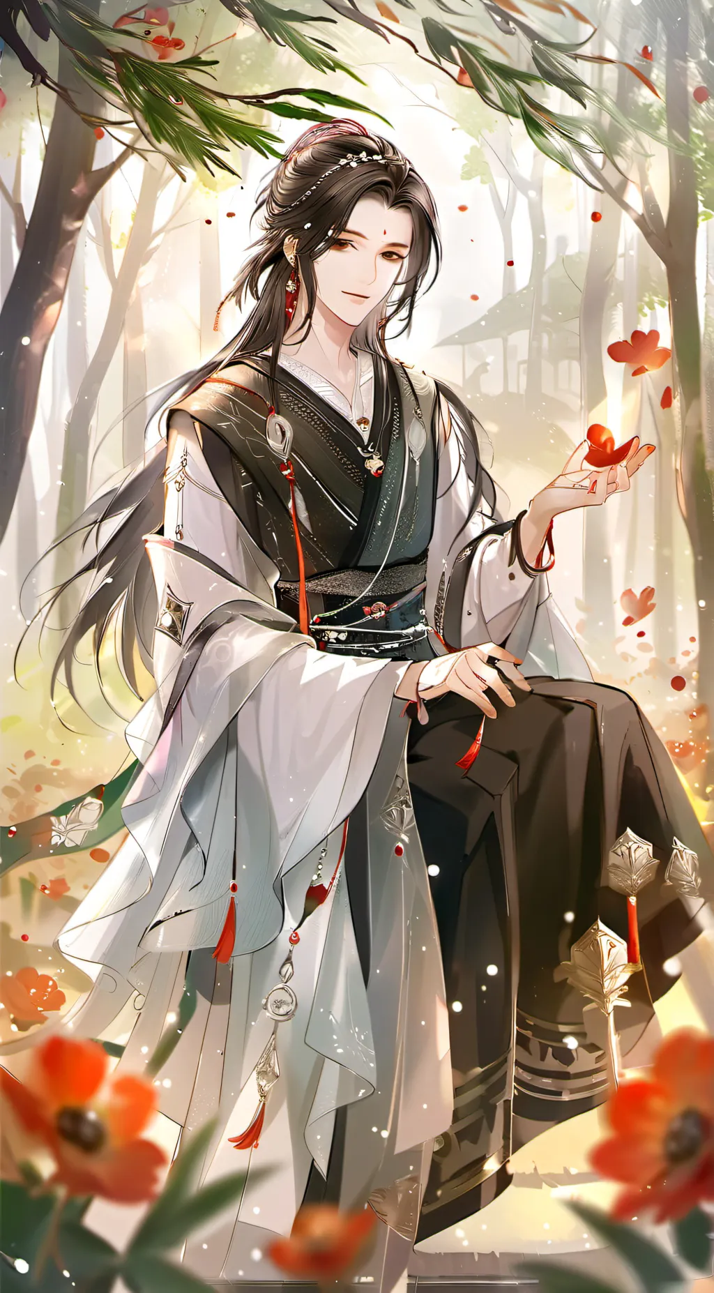 ai character: omena background