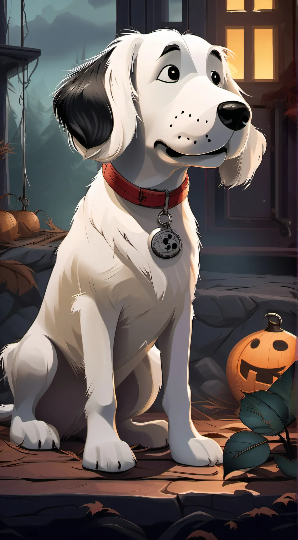 ai character: Snoopy background