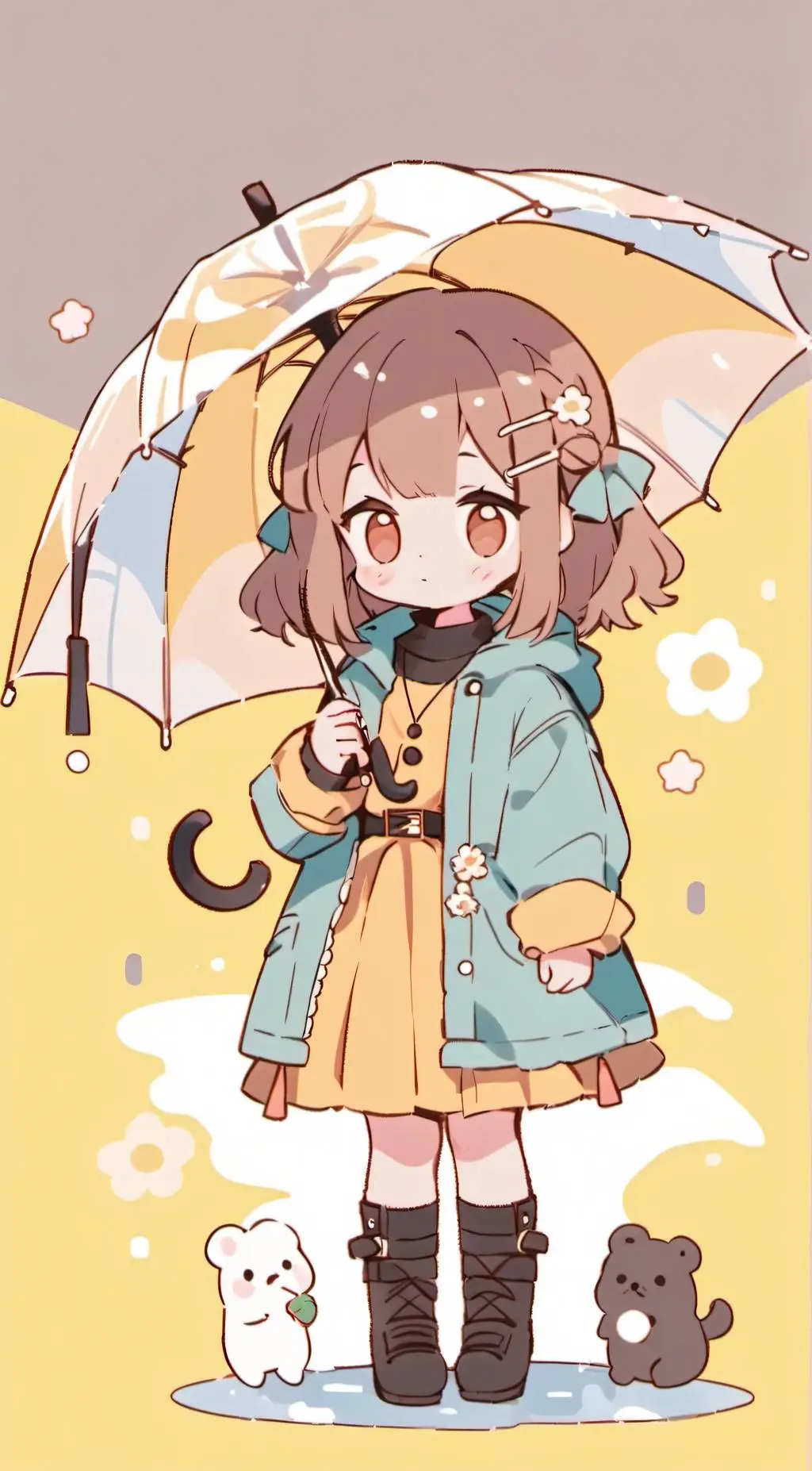 ai character: Sunny background
