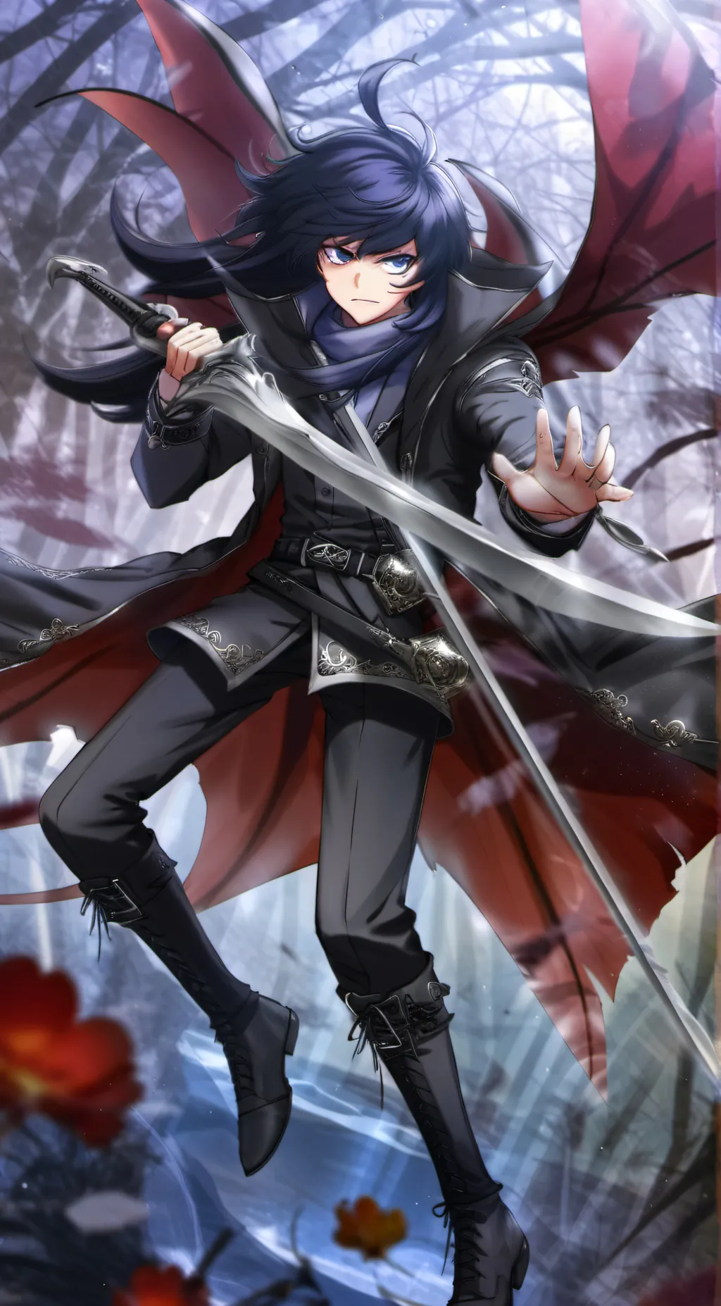 ai character: muichiro tokito background