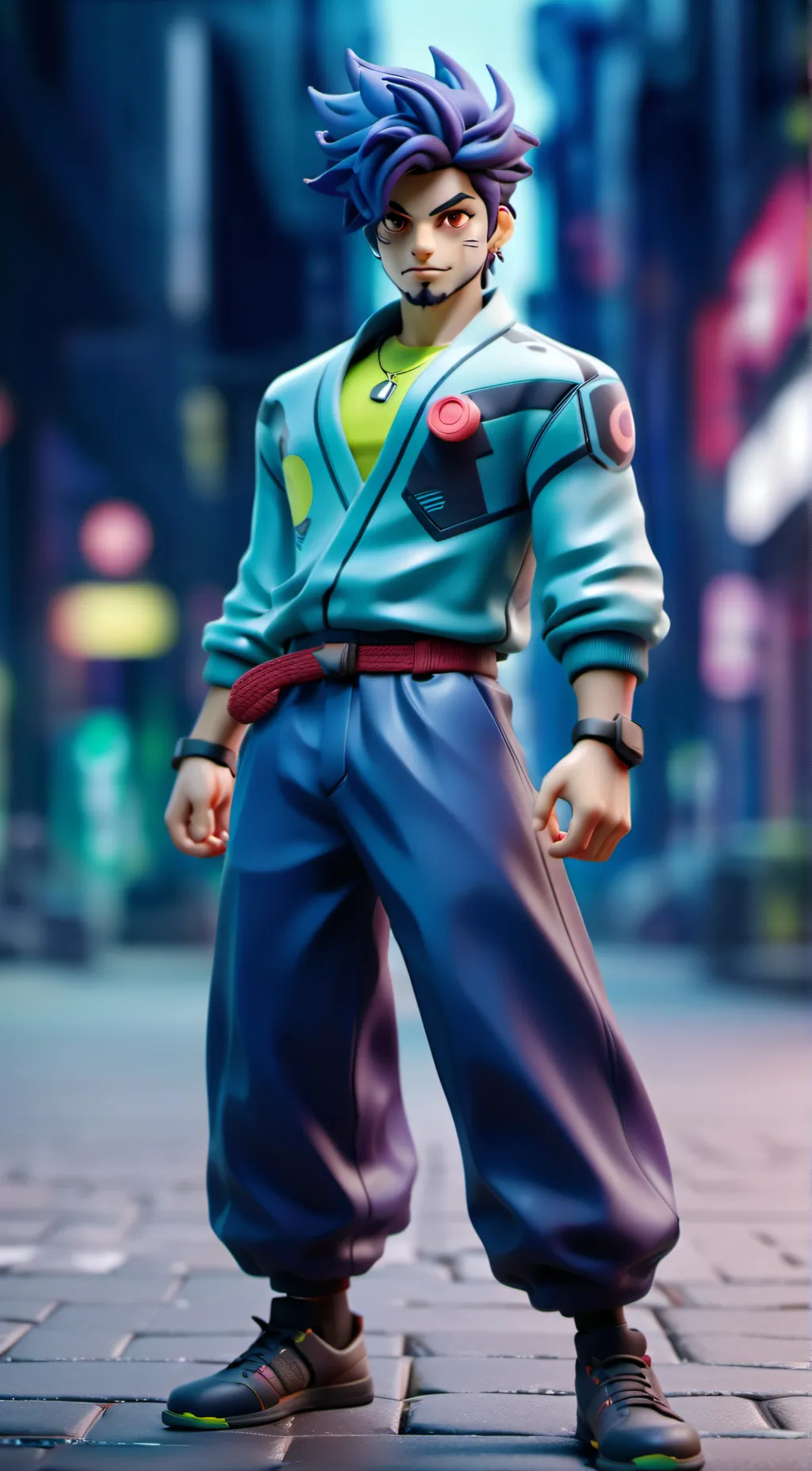 ai character: Goku background