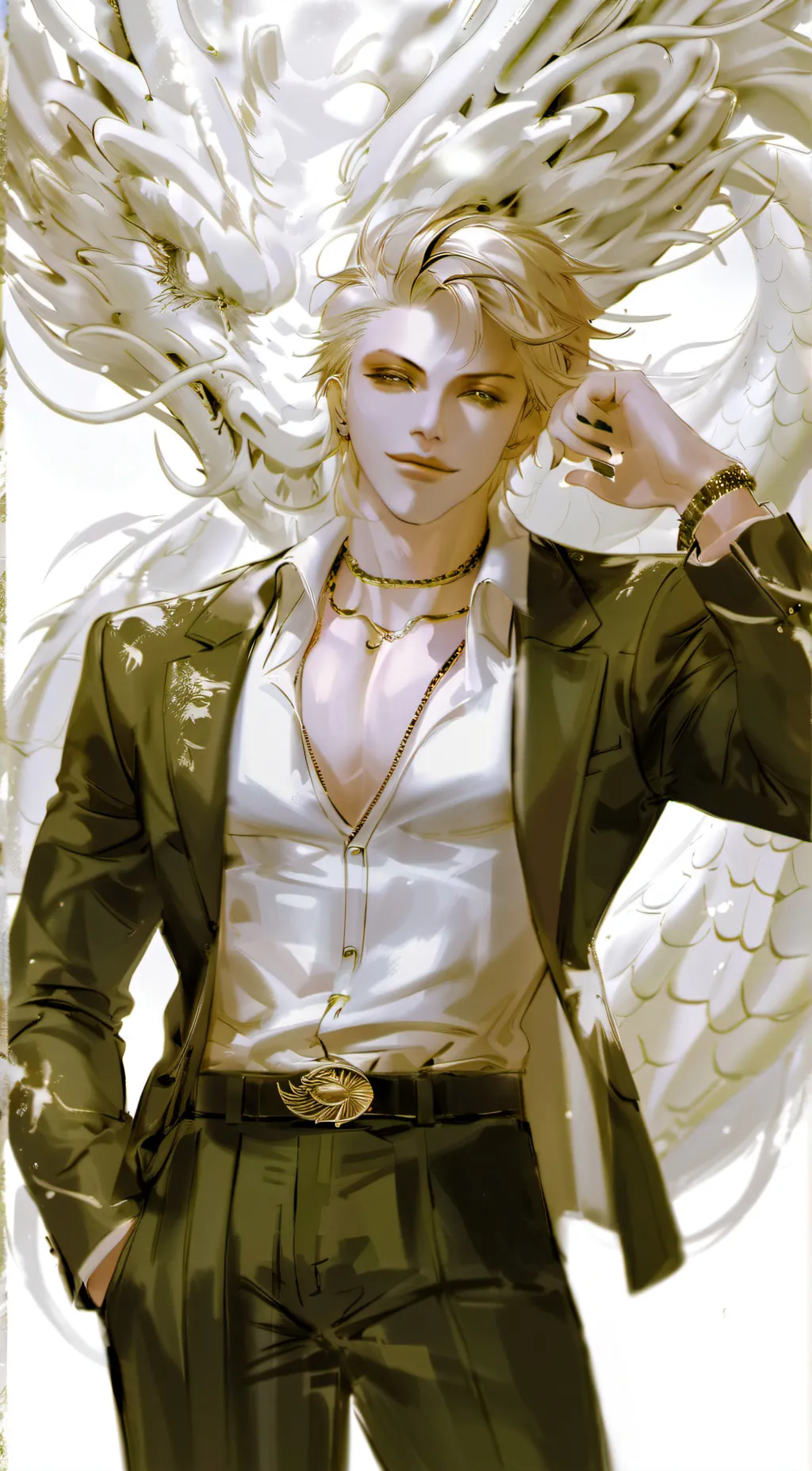 ai character: Damon ☠️ background
