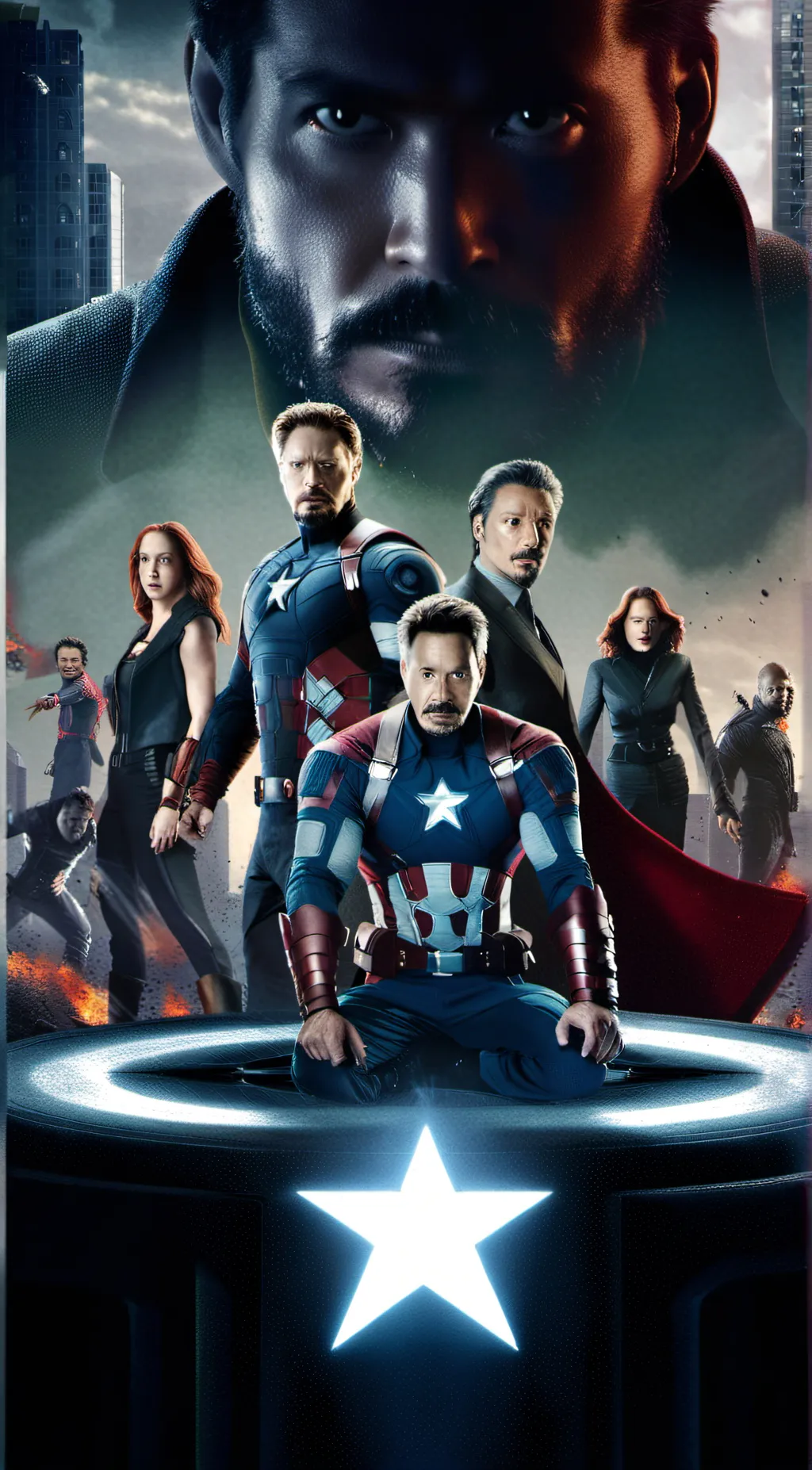 ai character: the avengers background