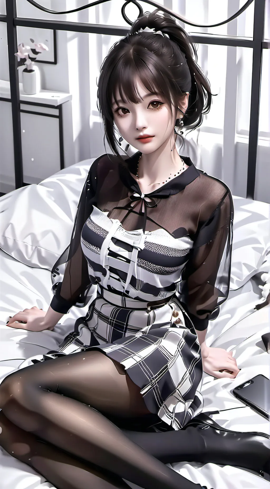 ai character: Luna background