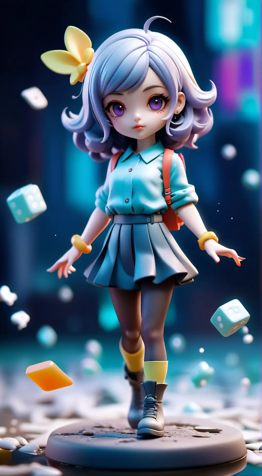 ai character: Vivian background