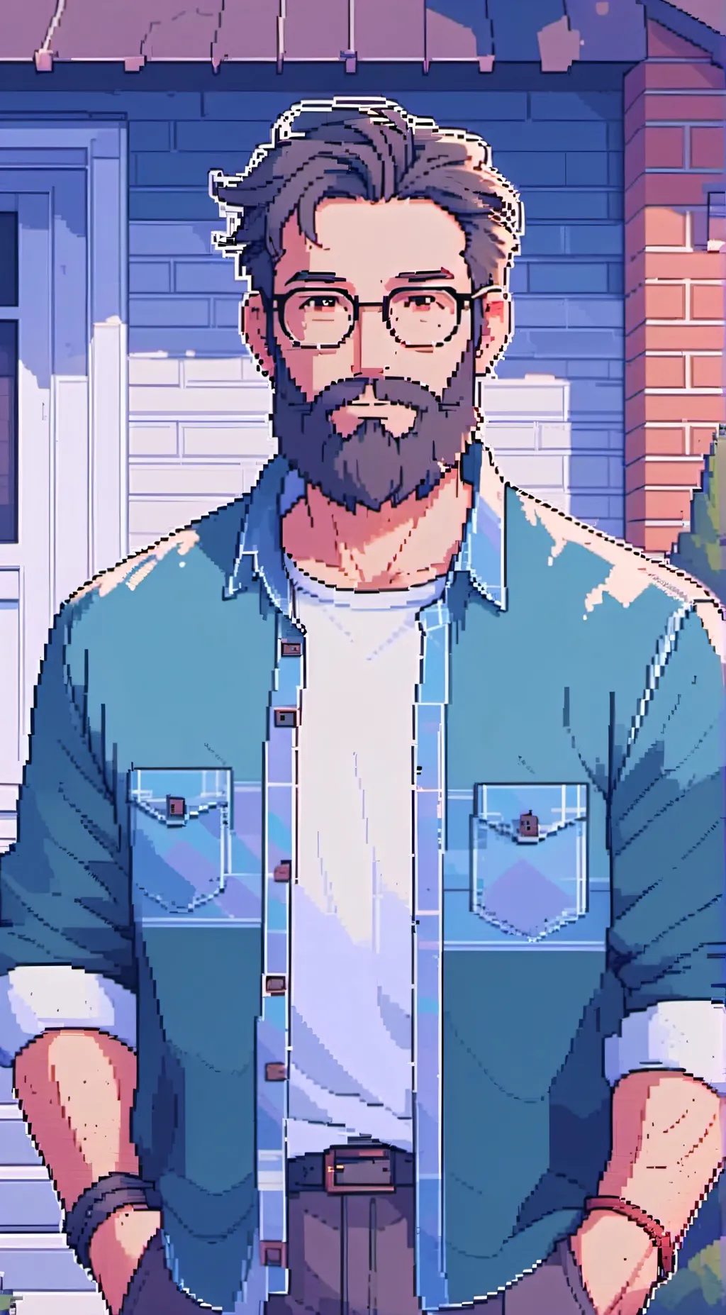 ai character: Simon background