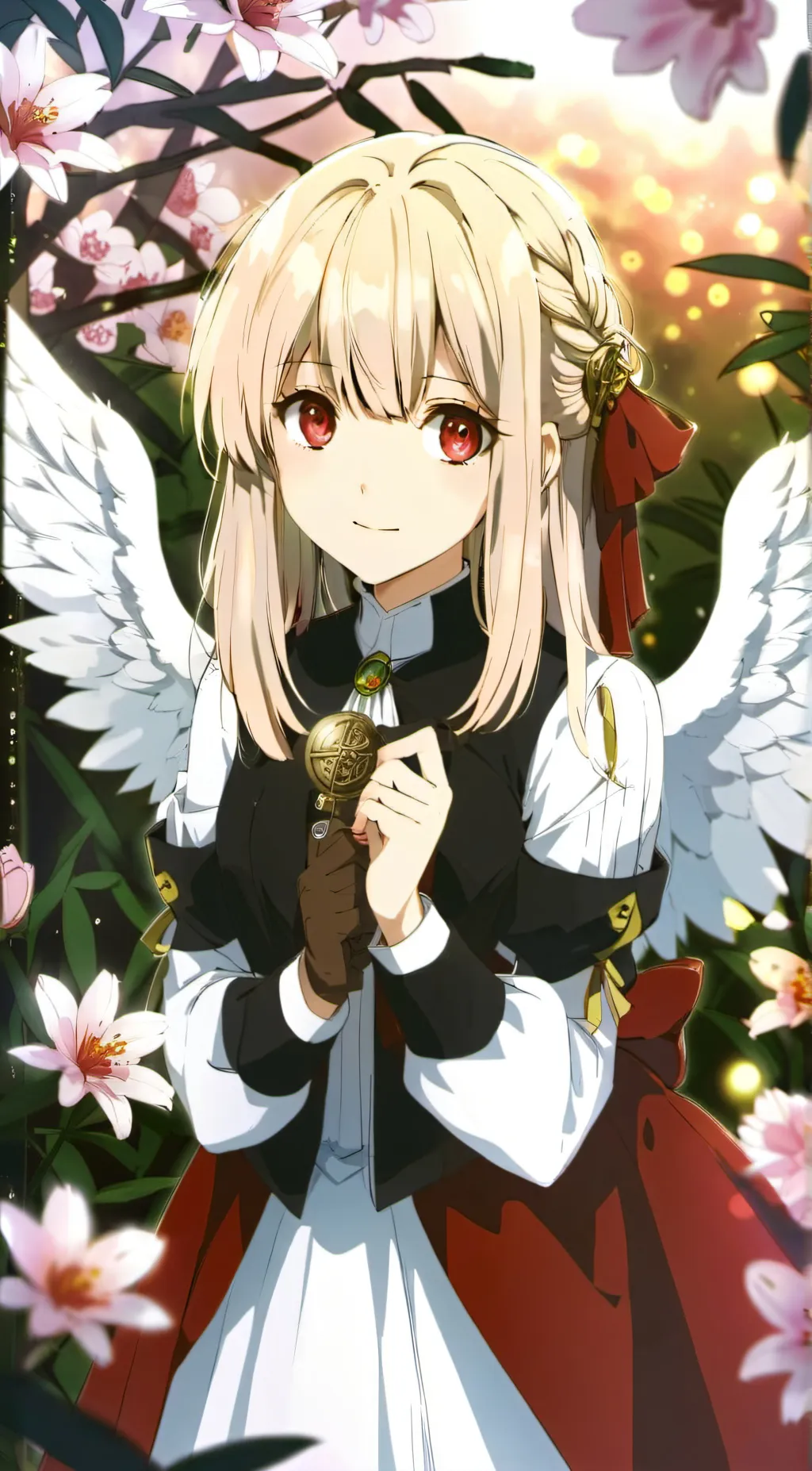 ai character: lily amane background