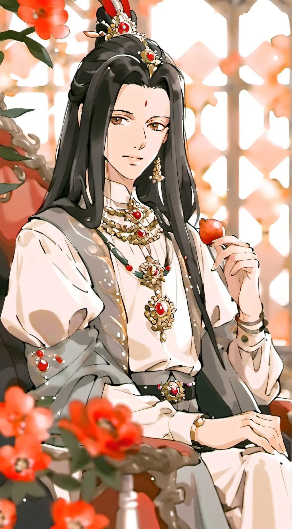 ai character: Riku Ranbaihu background