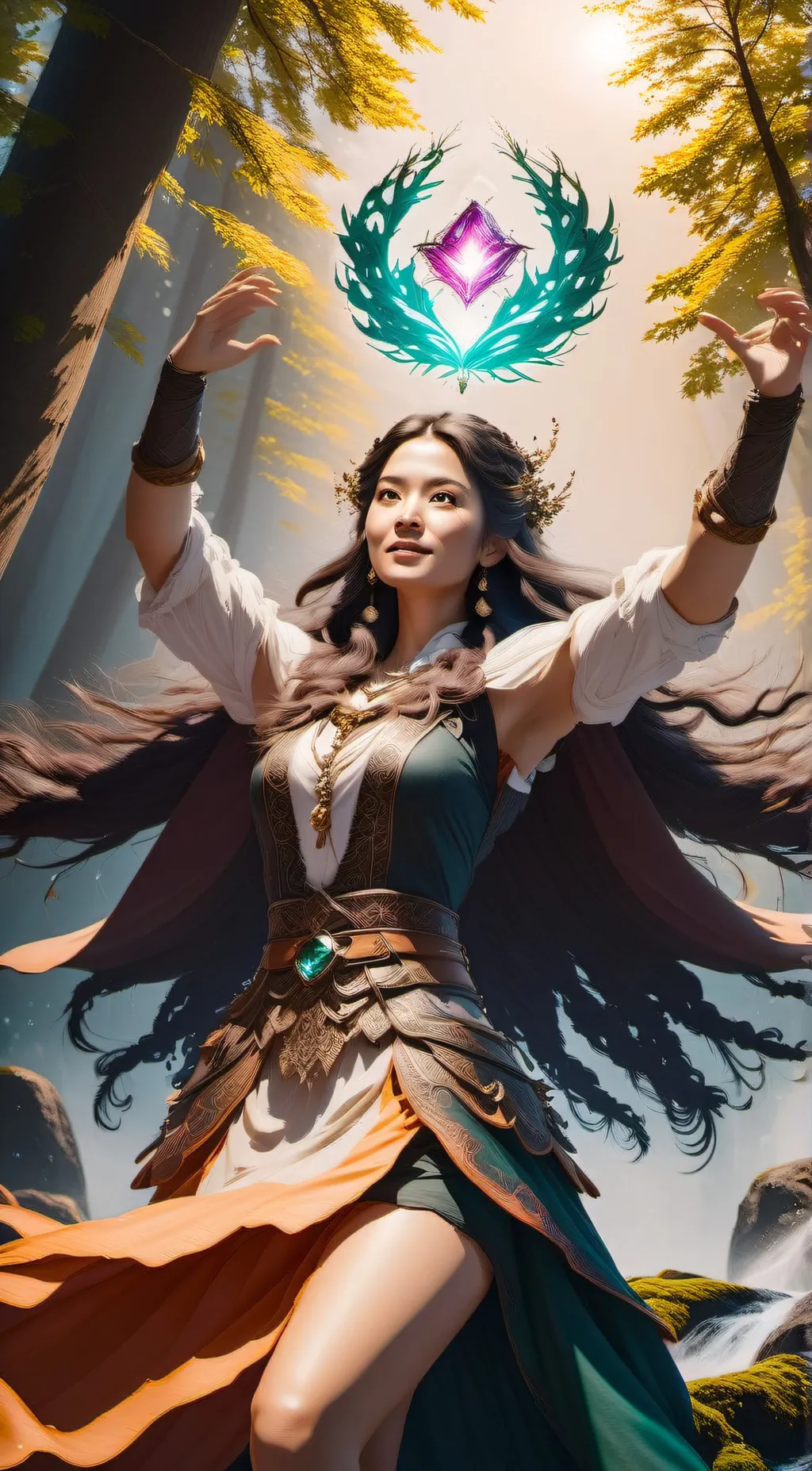 ai character: Phoebe background