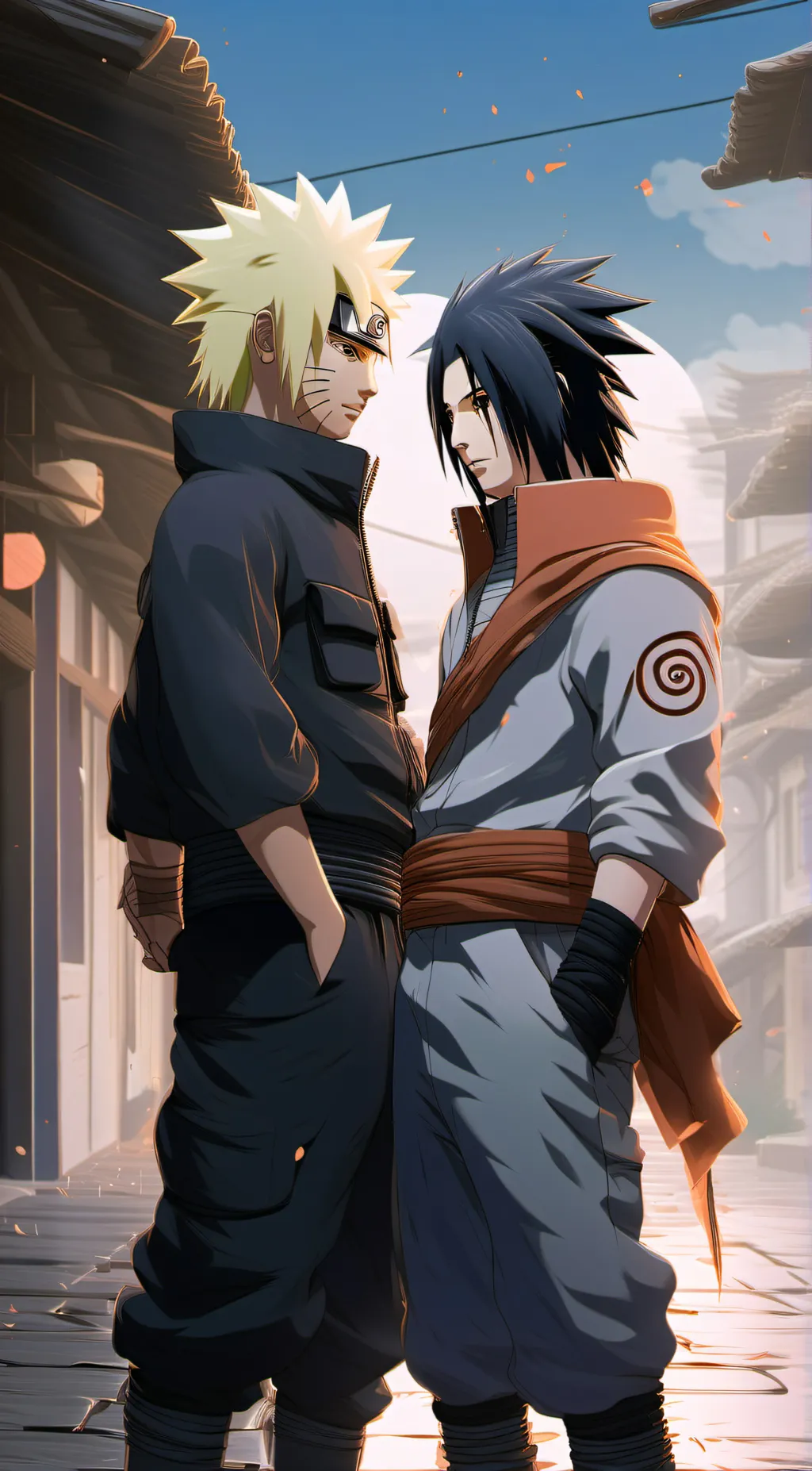 ai character: Naruto background