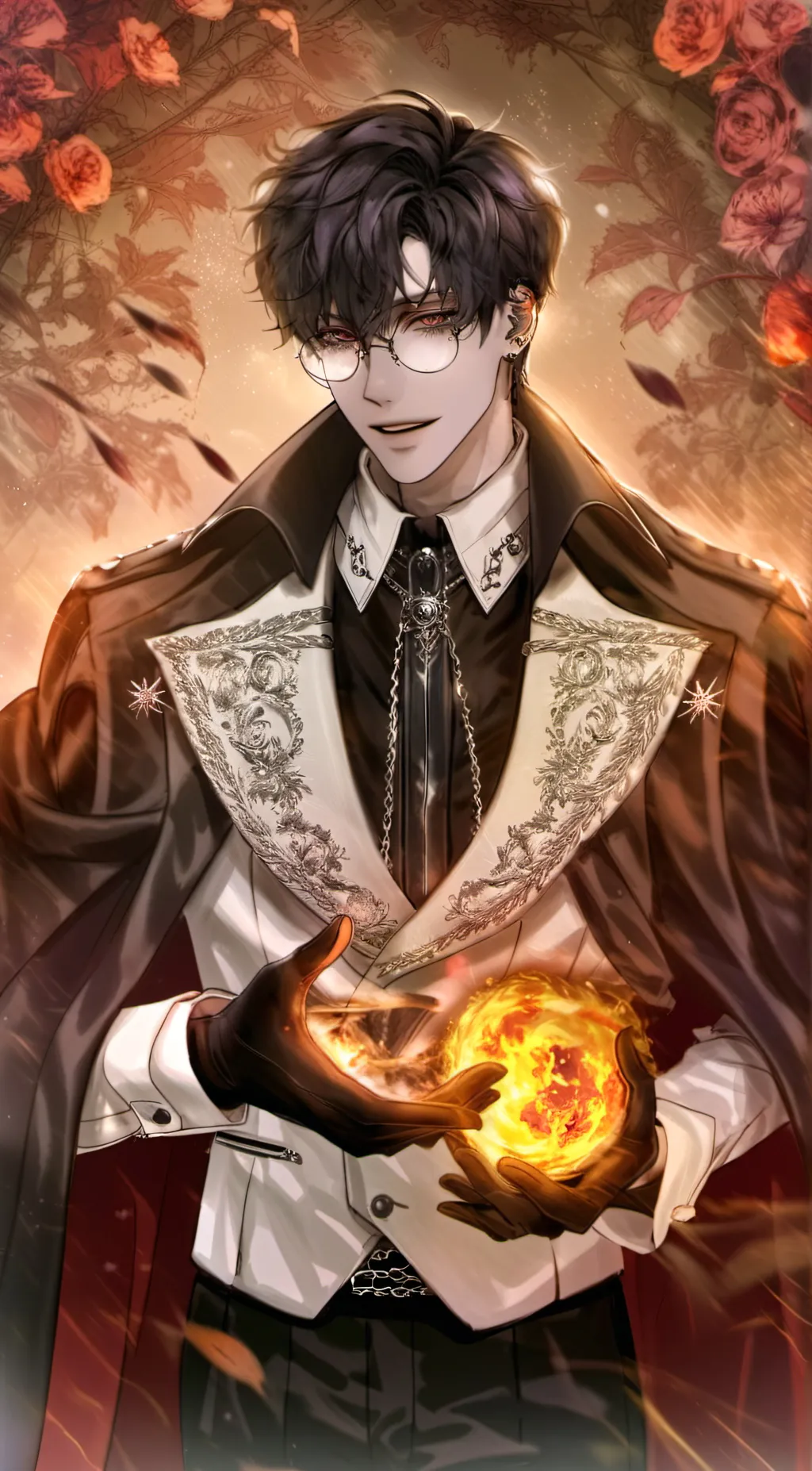 ai character: Xavier  background