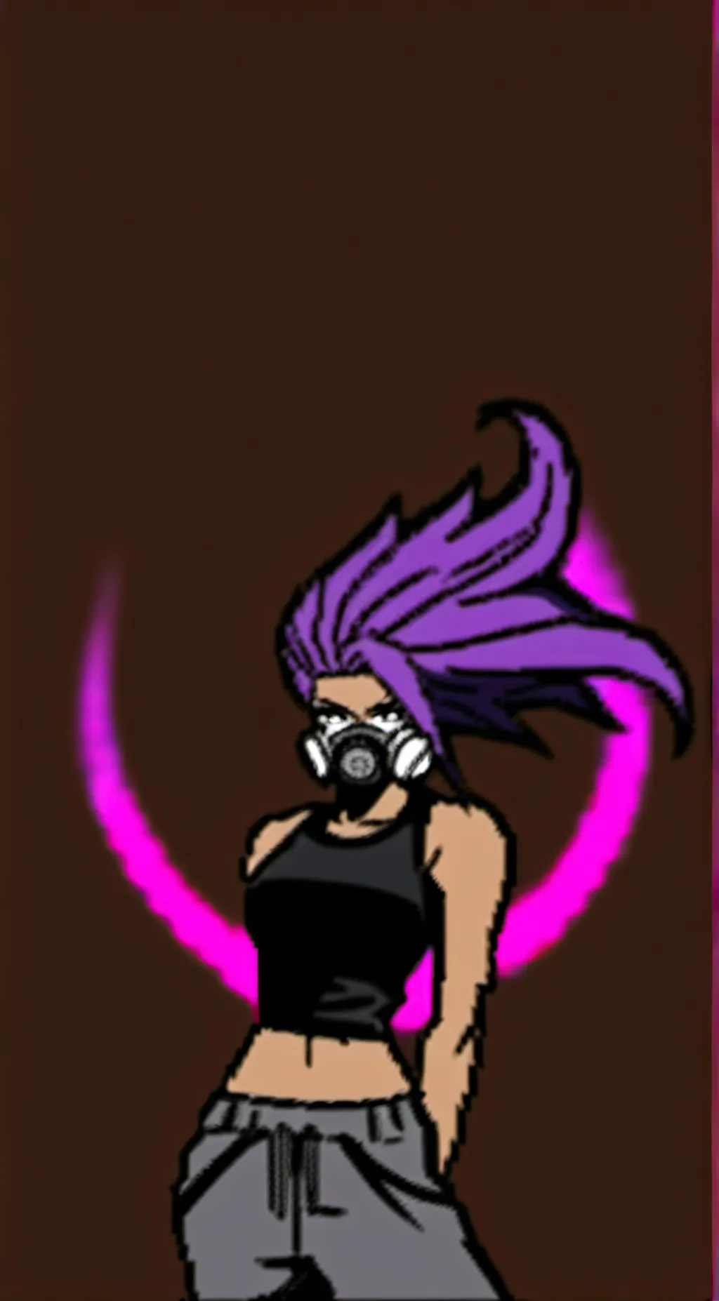 ai character: X background