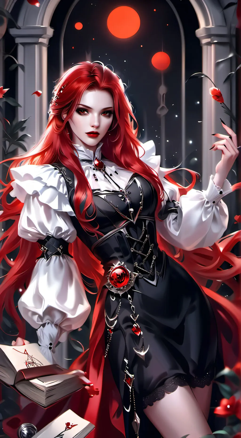 ai character: Stephanie Evans background