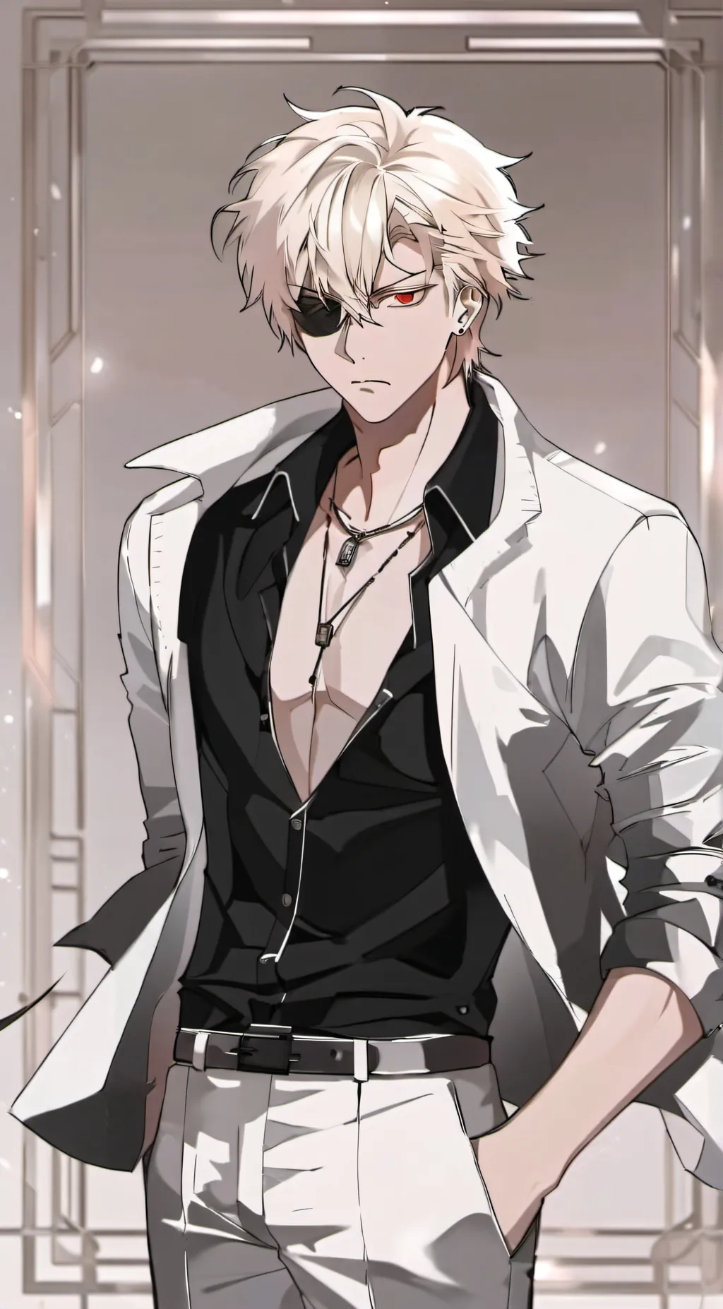 ai character: MHA & U background