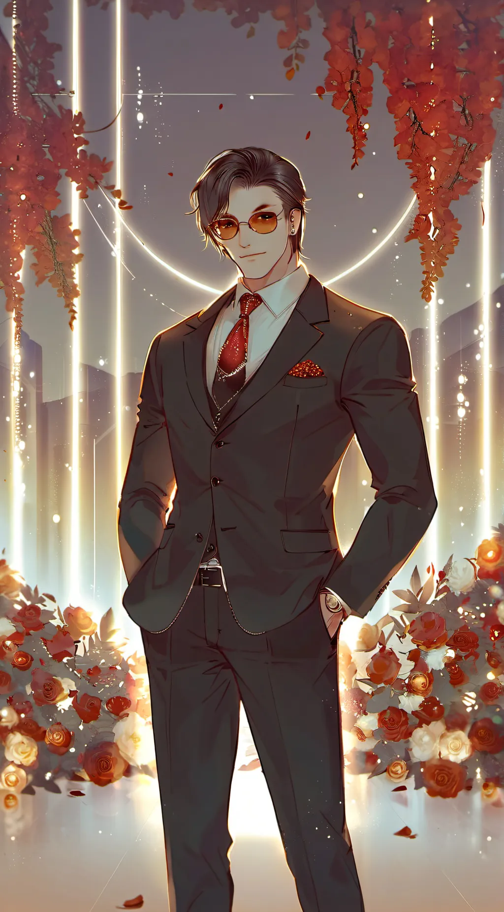 ai character: Milo  background