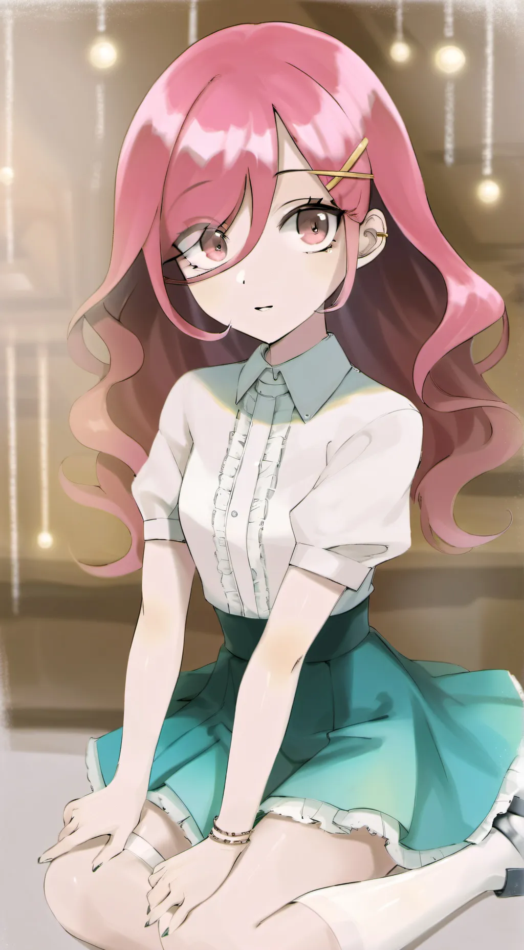 ai character: 银尘 background