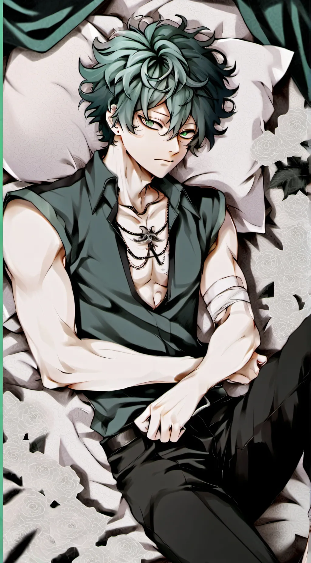 ai character: deku caliente🔞🥵😏 background