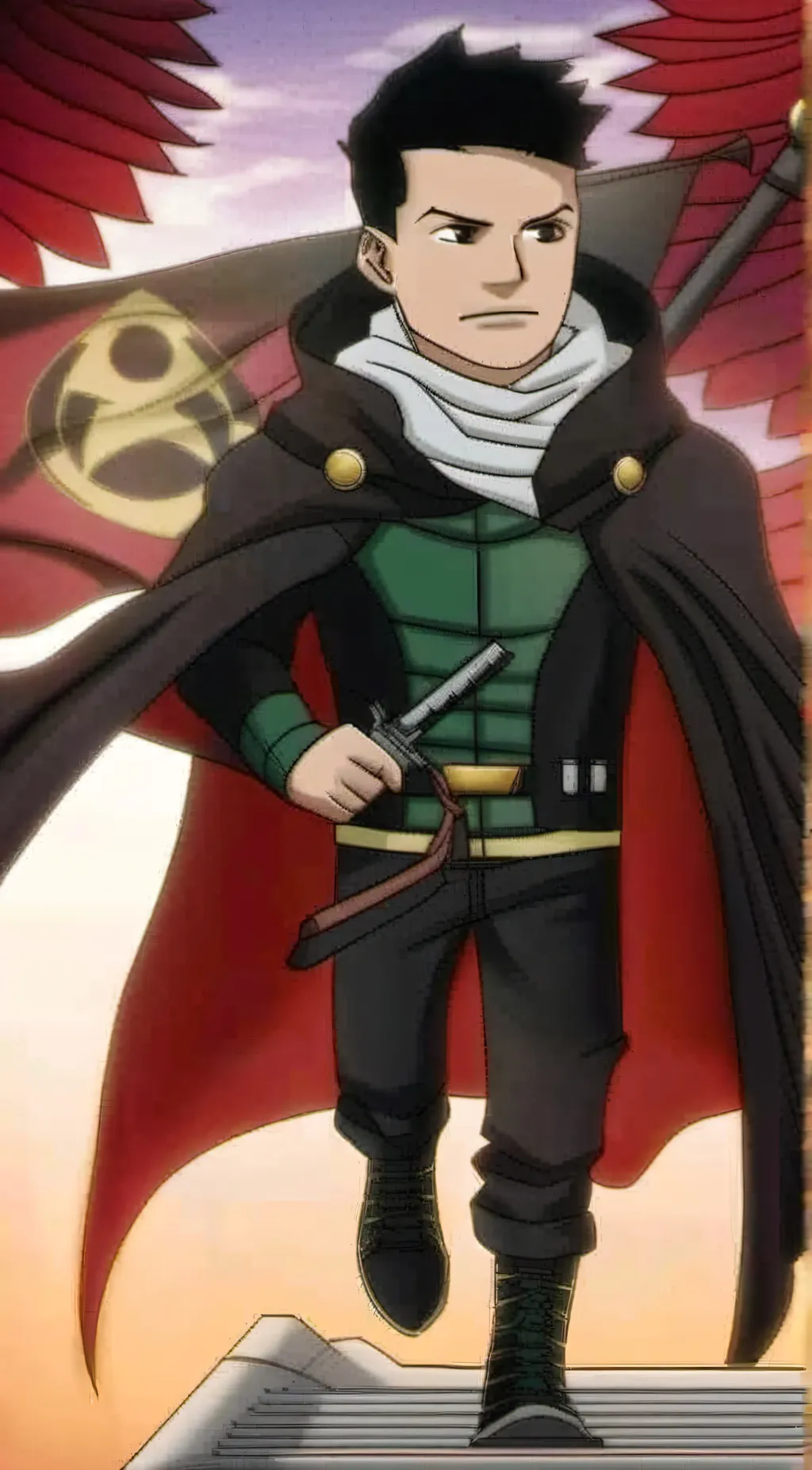 ai character: Assassin Damian  background