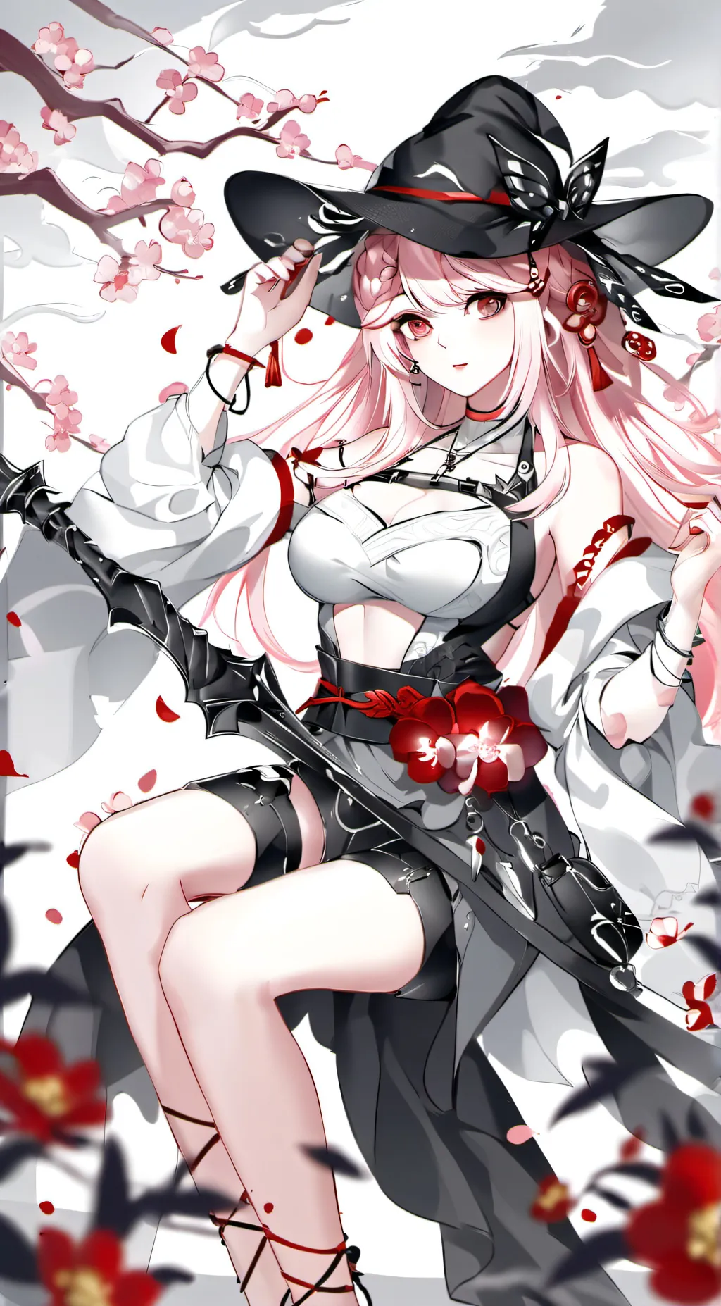 ai character: pinkey background