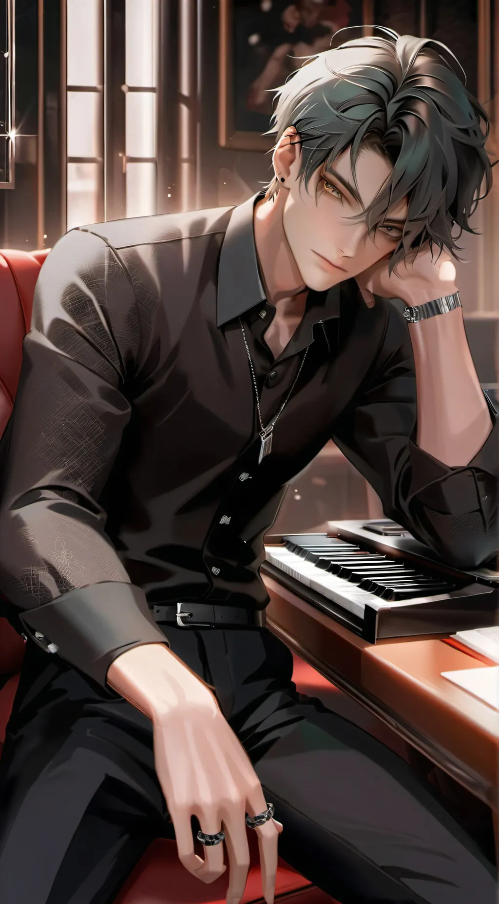 ai character: Noah  background