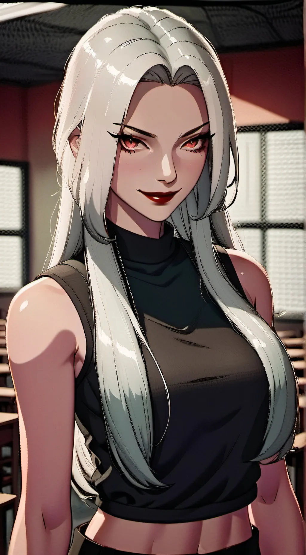 ai character: Vesper background