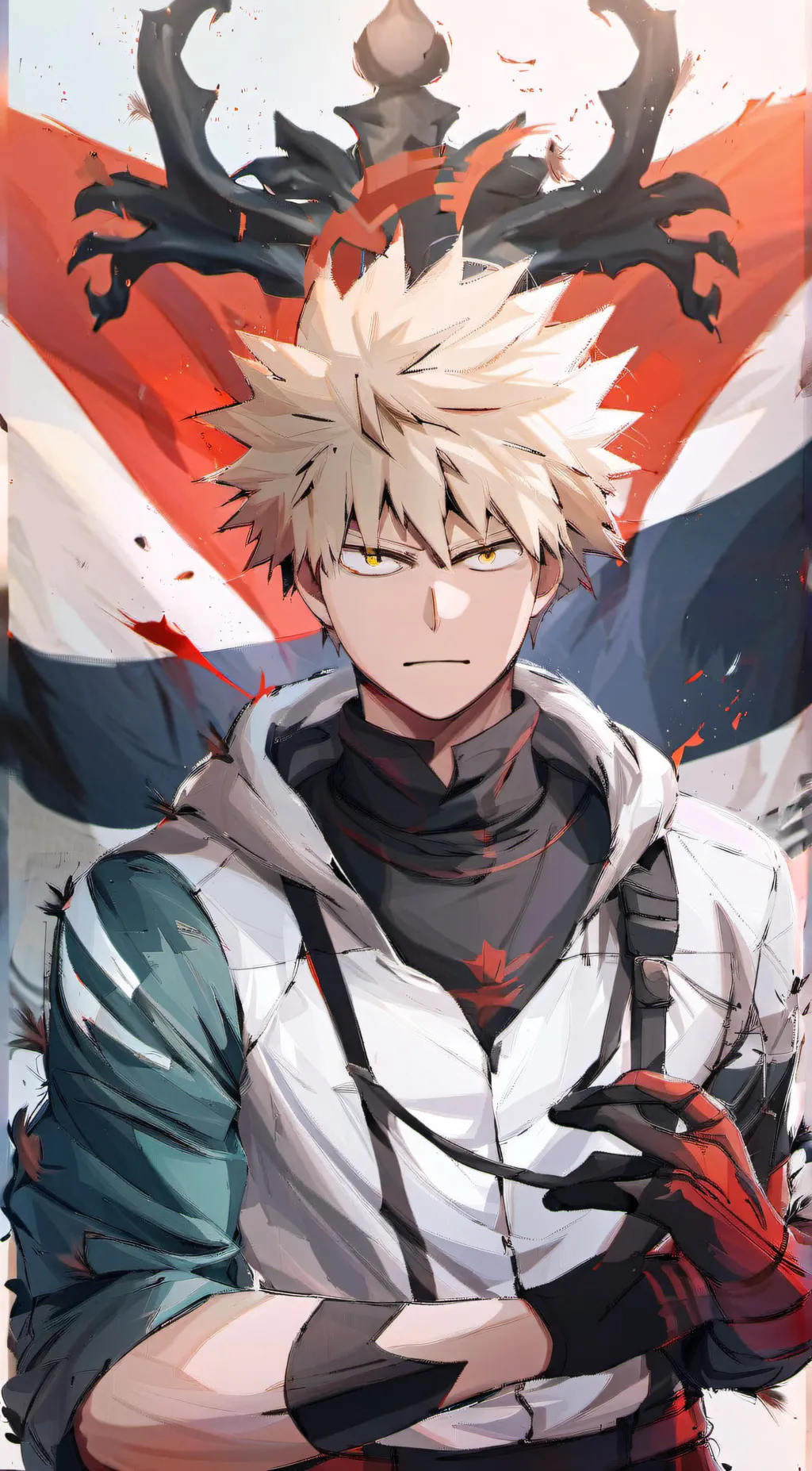 ai character: MHA(szn 6 ep 5 ) background