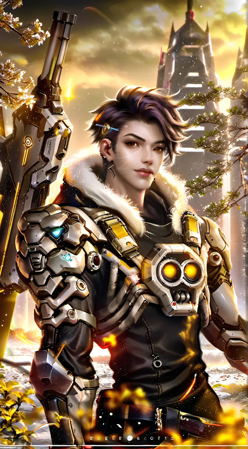 ai character: the Overwatch background