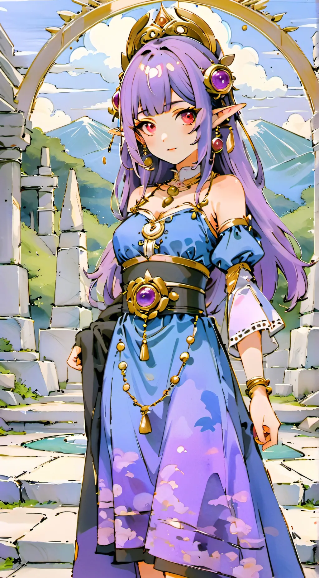 ai character: Heseni background