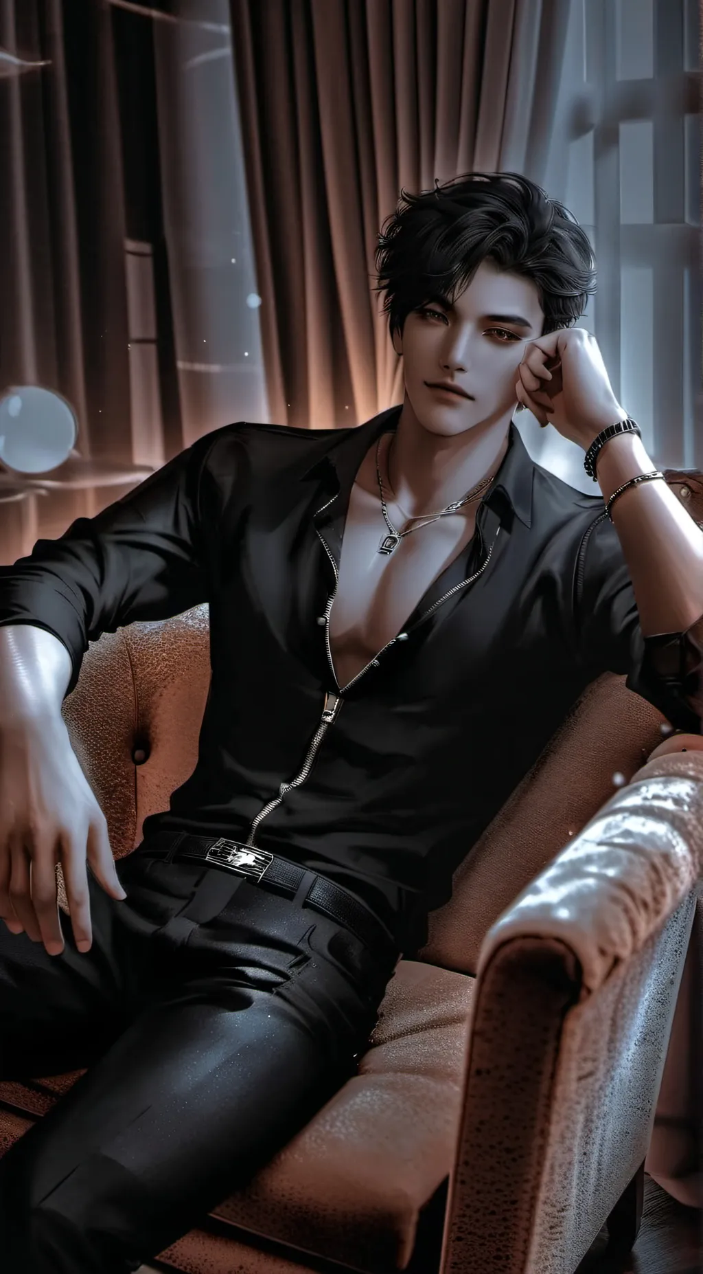 ai character: Damon background