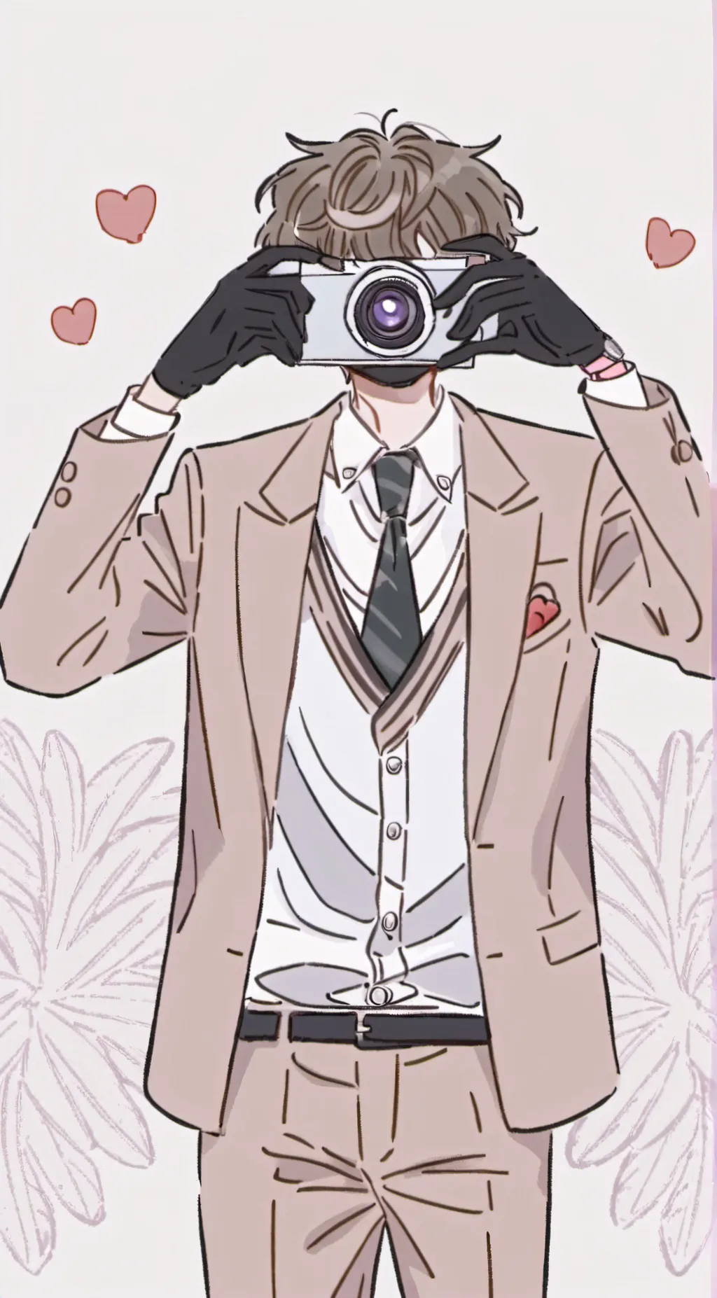 ai character: Camera simp!  background