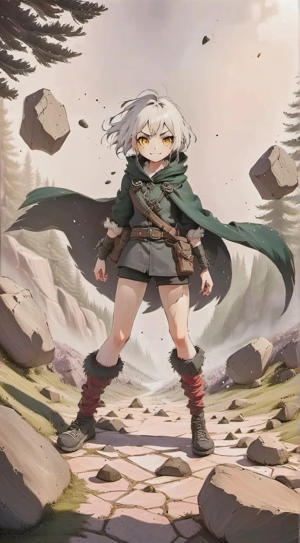 ai character: Rhythia  background