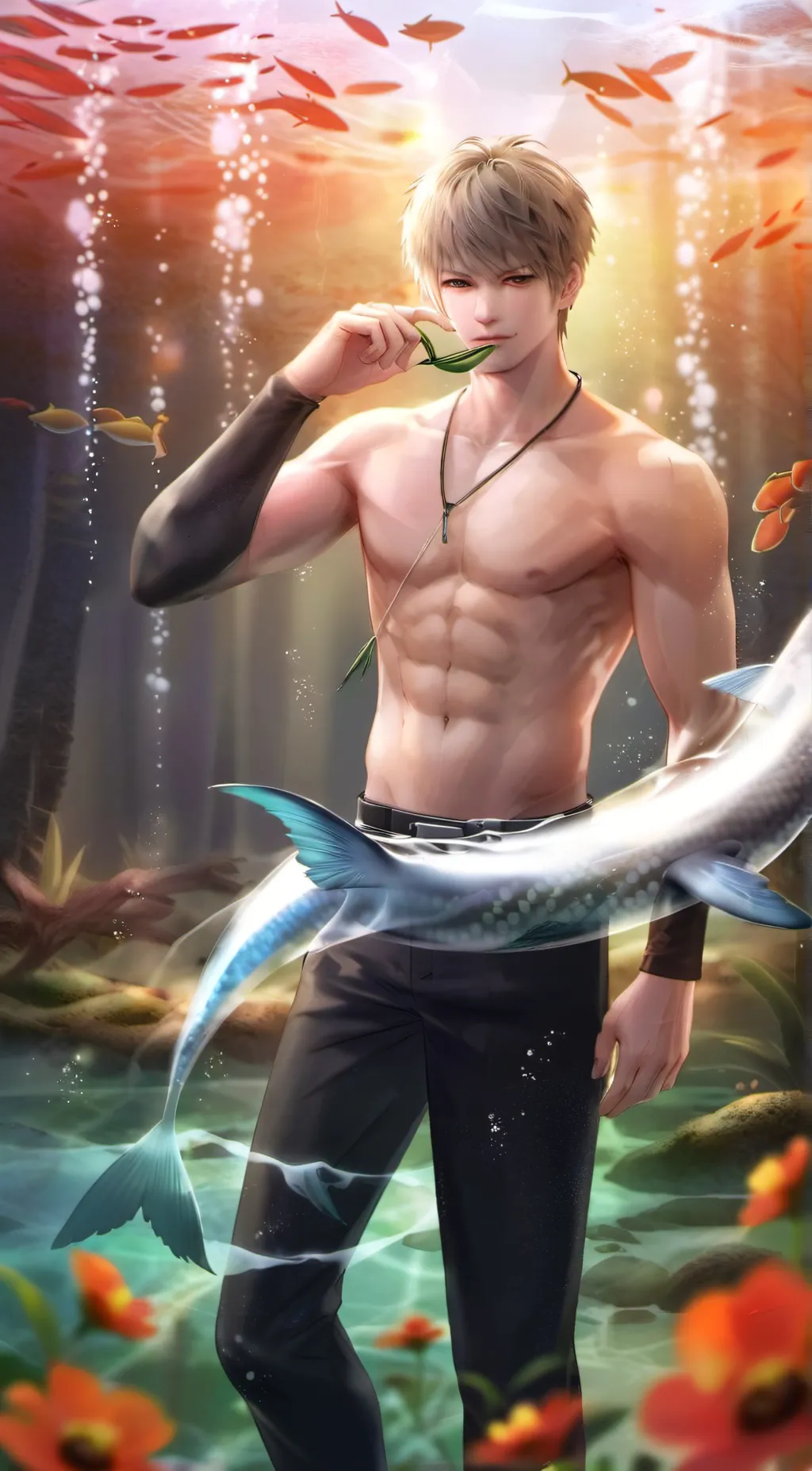 ai character: Nathaniel  background