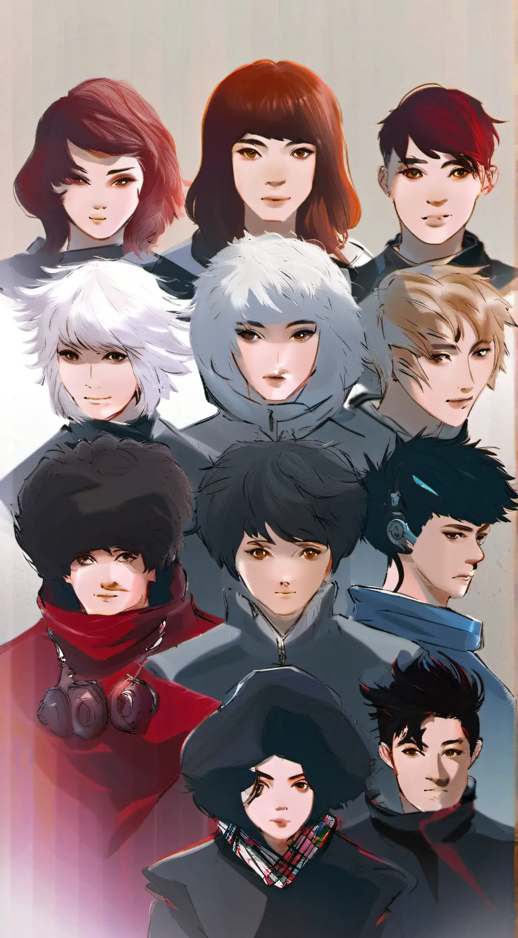 ai character: We can  be Heroes background