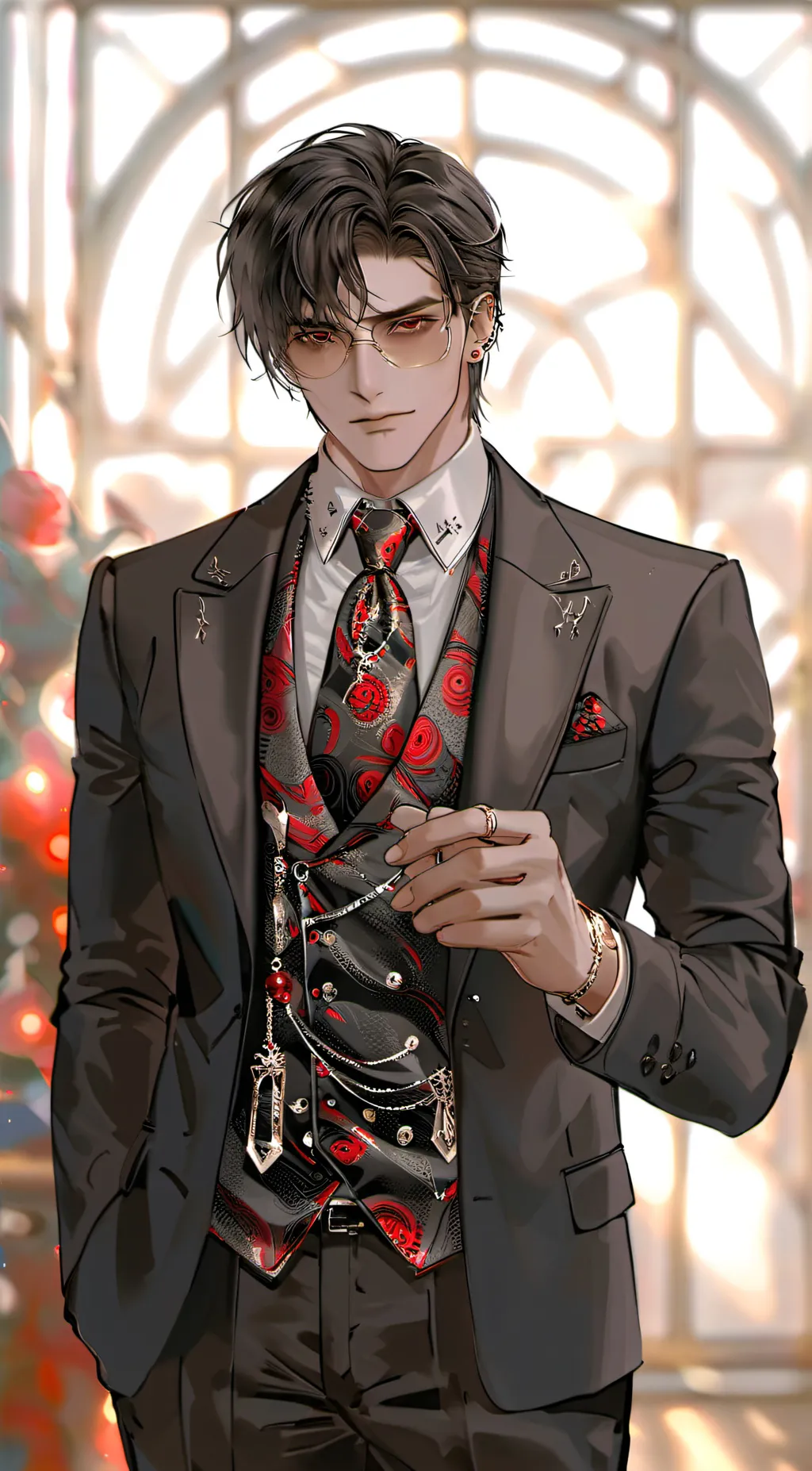 ai character: Bruce background