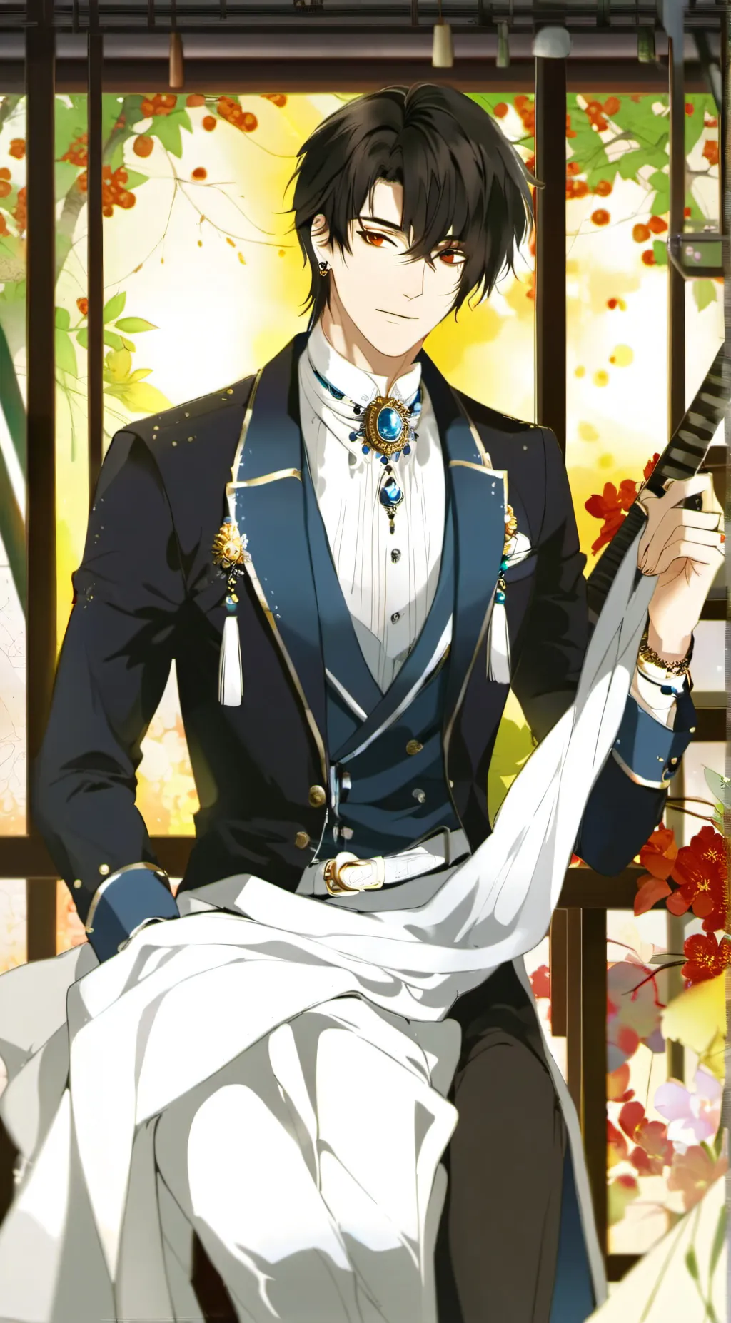 ai character: Toji background