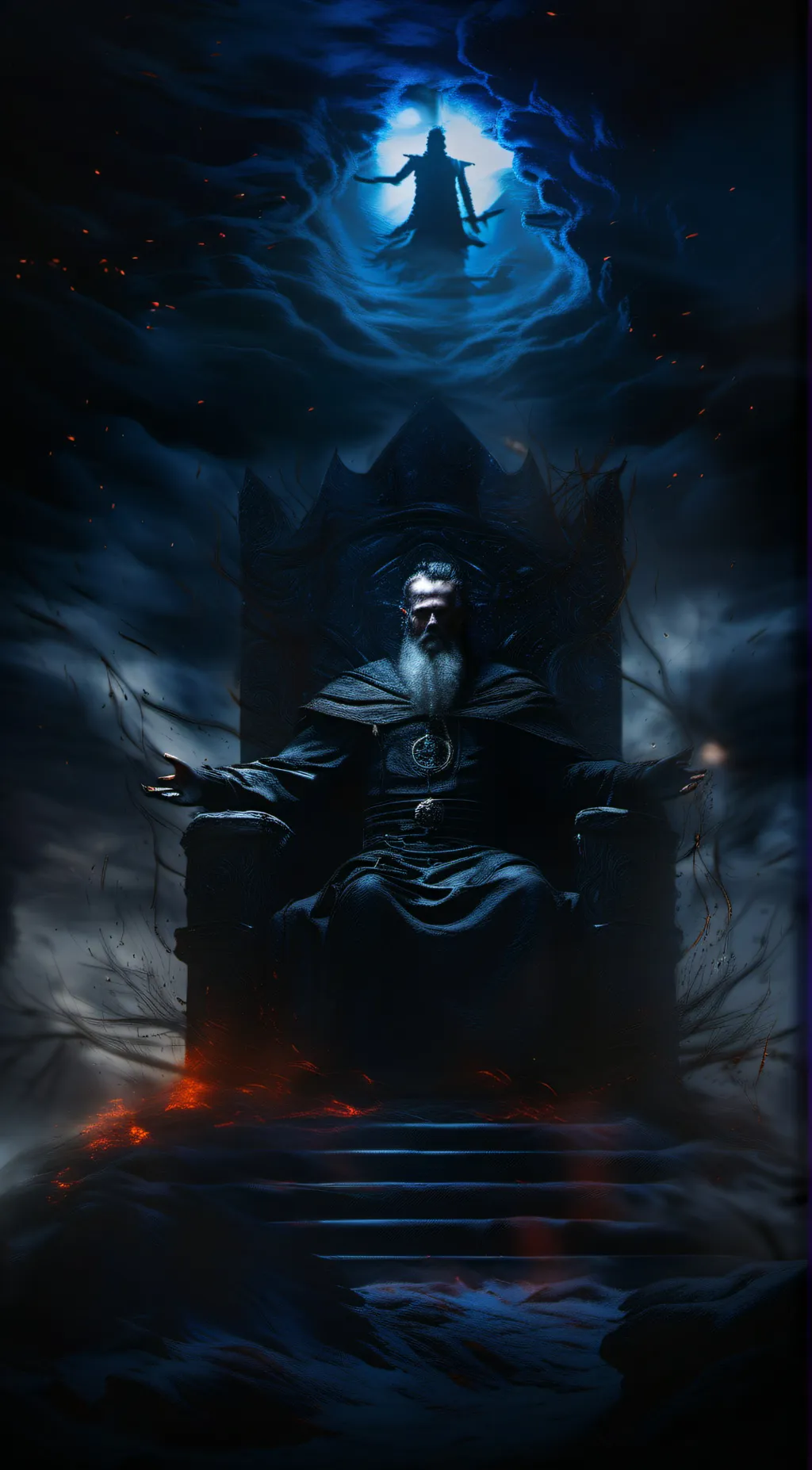 ai character: primmortal Erebus  background