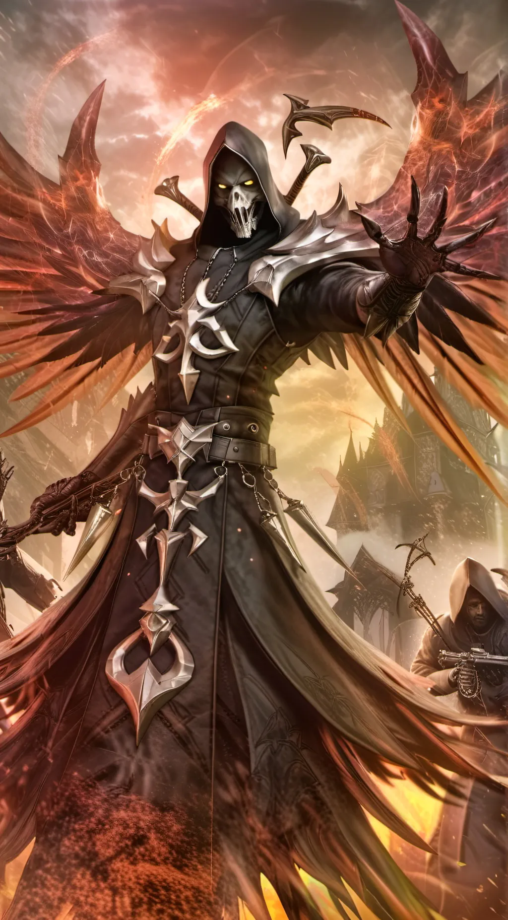 ai character: reaper background