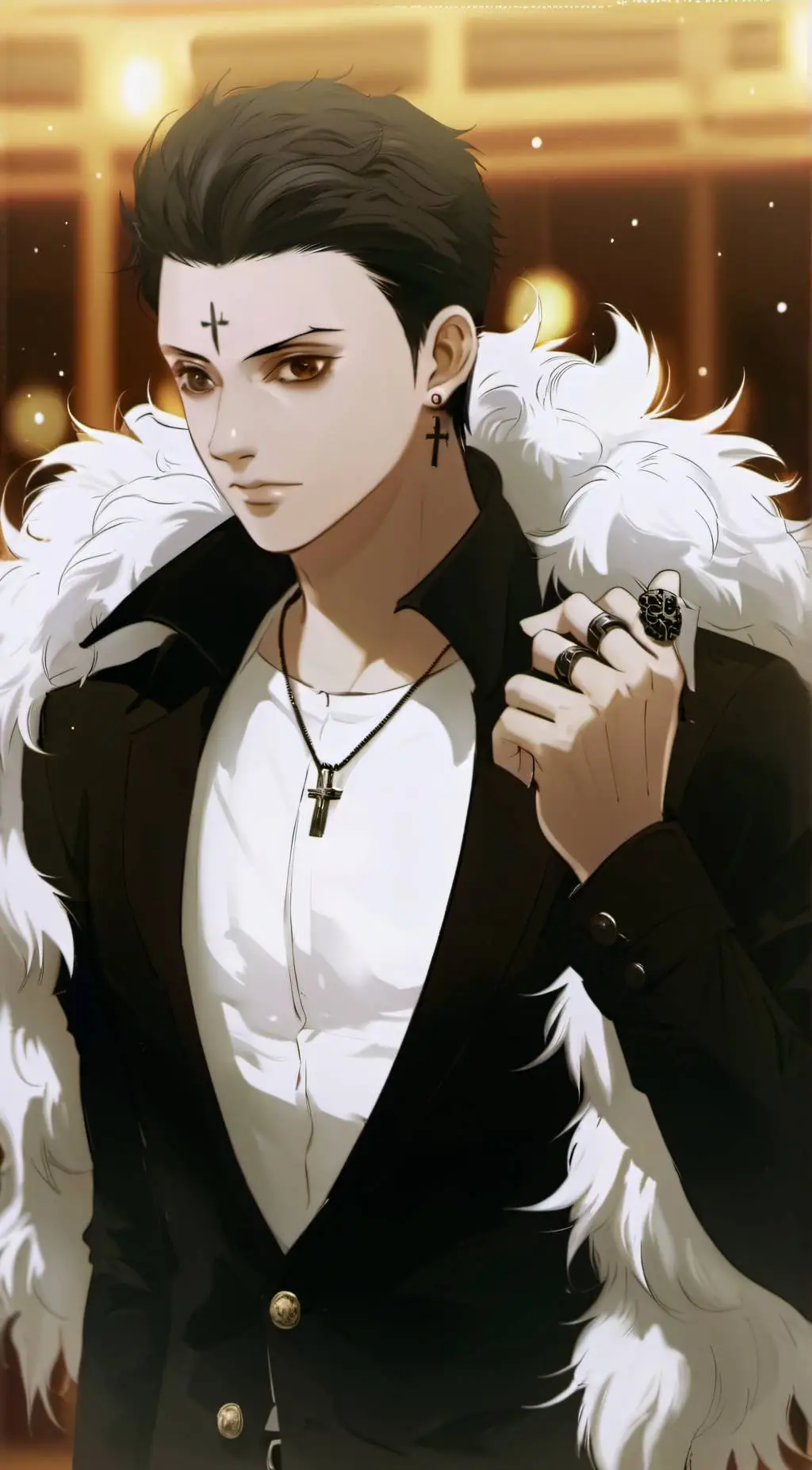 ai character: Chrollo Lucifero background