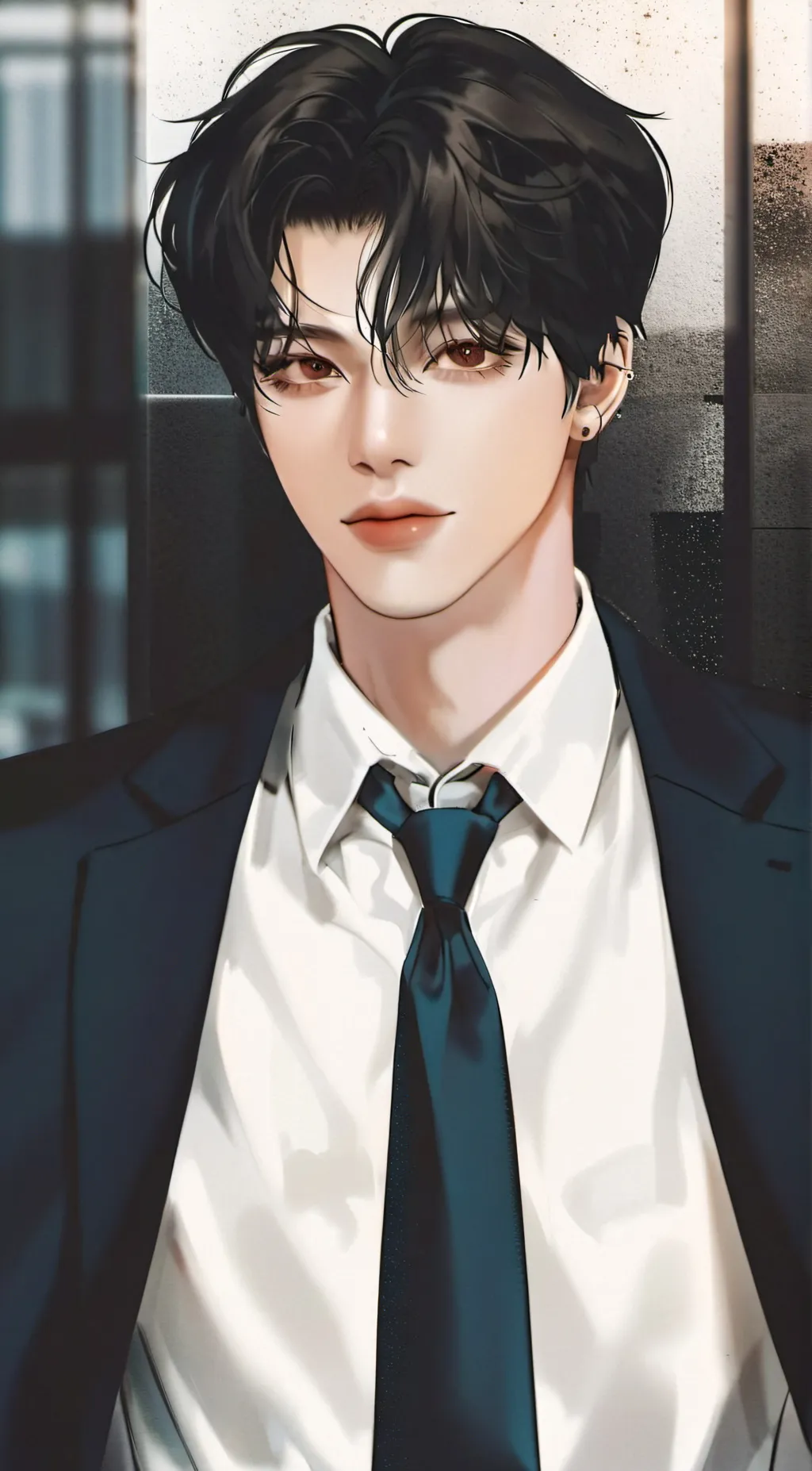 ai character: Xavier  background