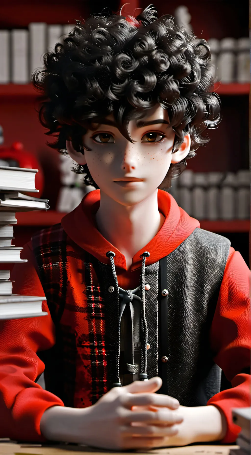 ai character: Teacher's pet background