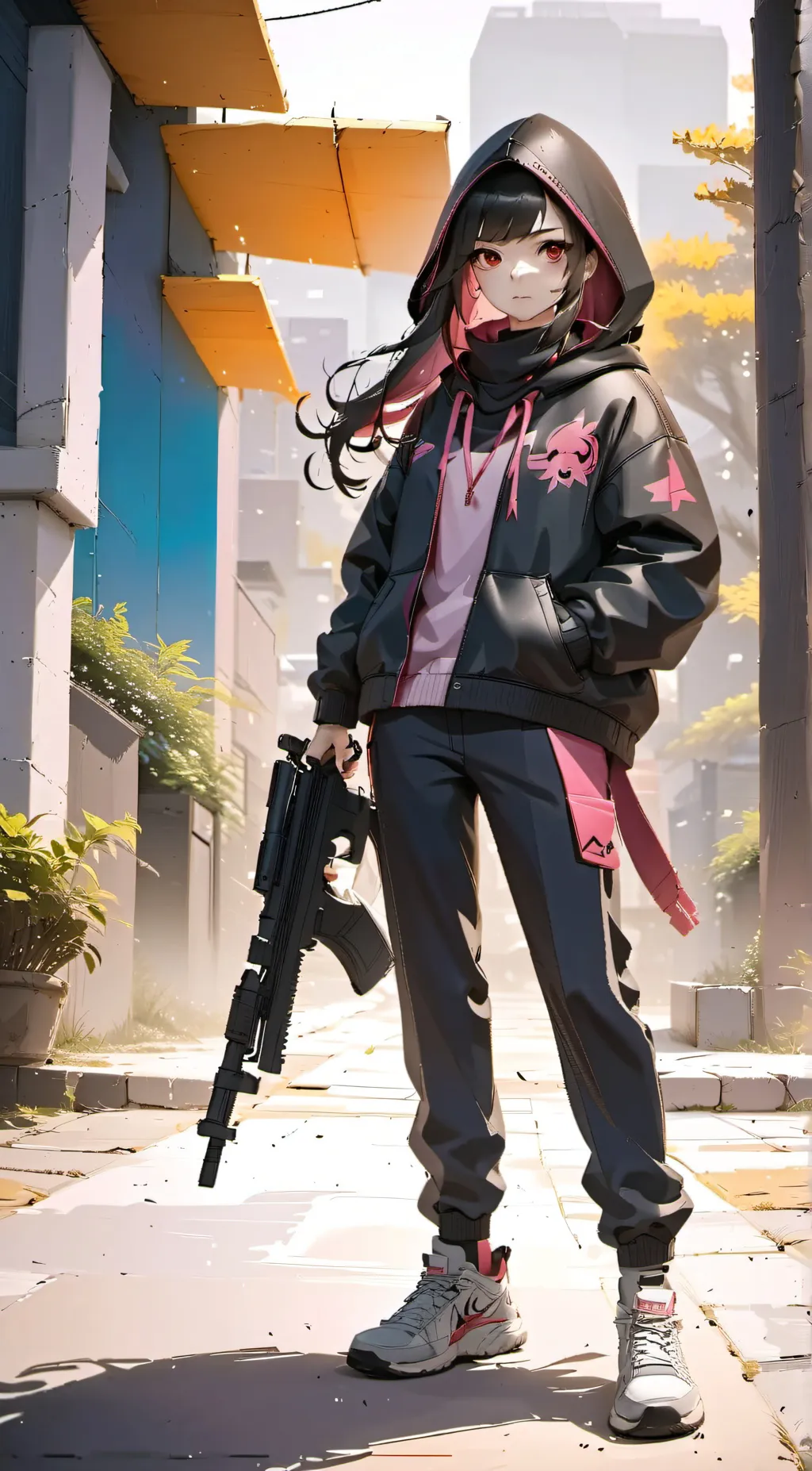 ai character: Zoé background