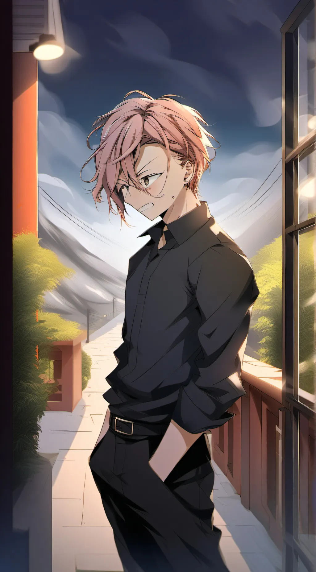 ai character: Chuuya Nakahara  background