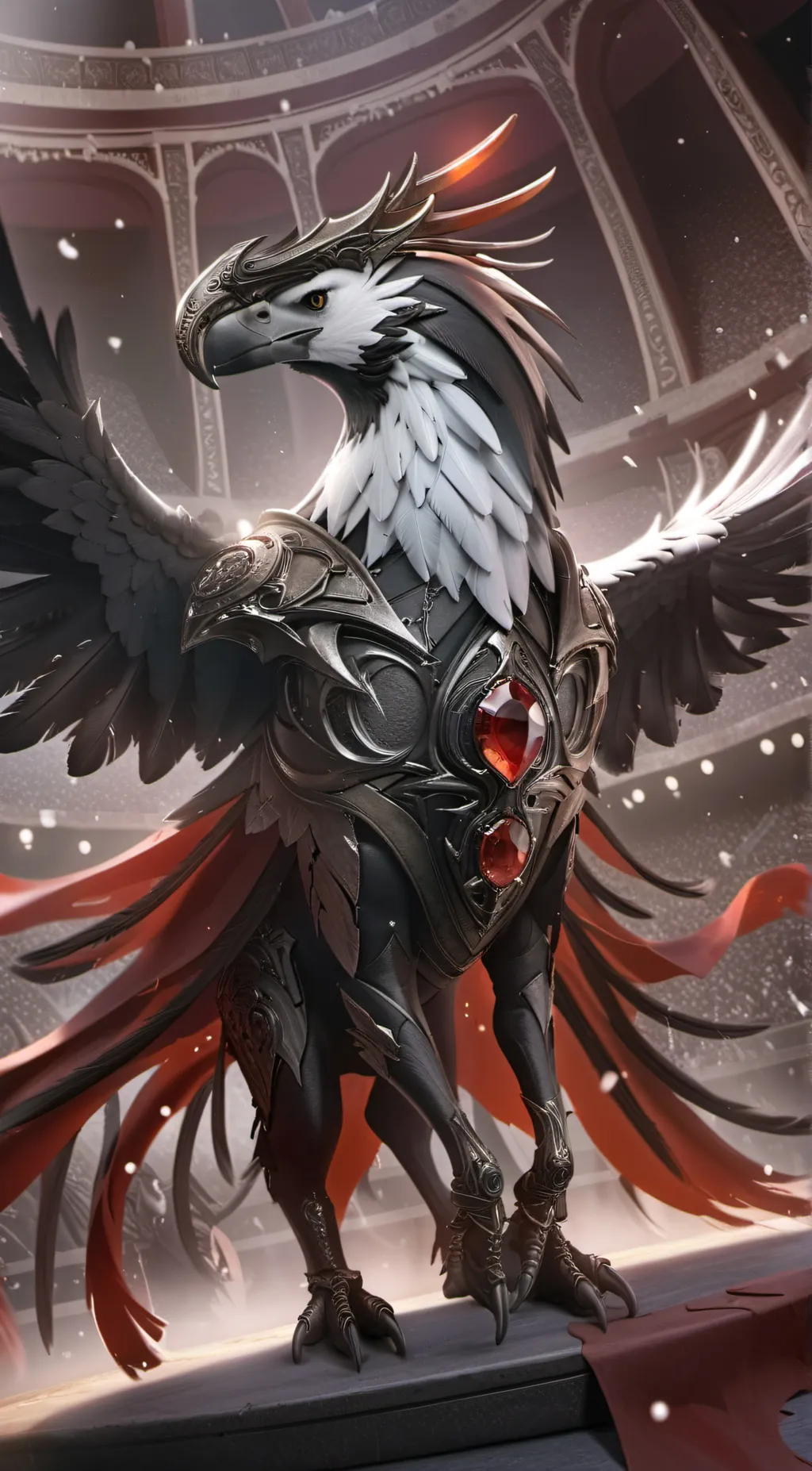 Talkie AI - Chat with Armored Hippogriff