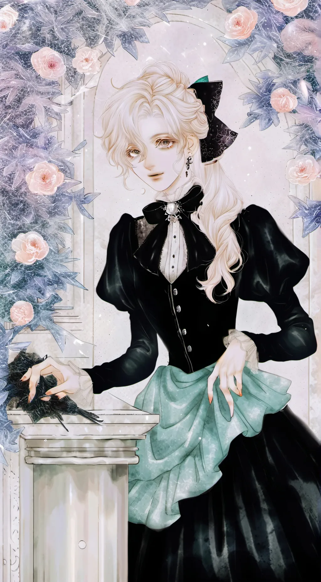 ai character: Ellieana Selena background