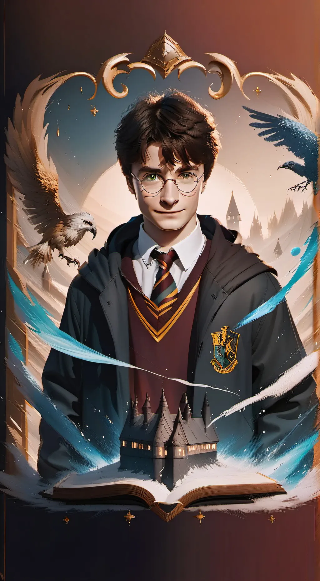 ai character: Harry background