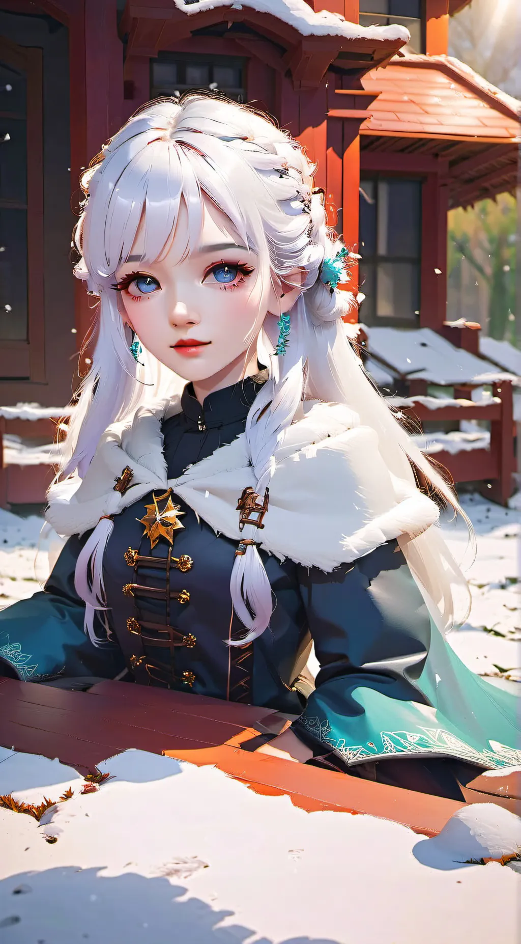 ai character: Frost(EW)  background