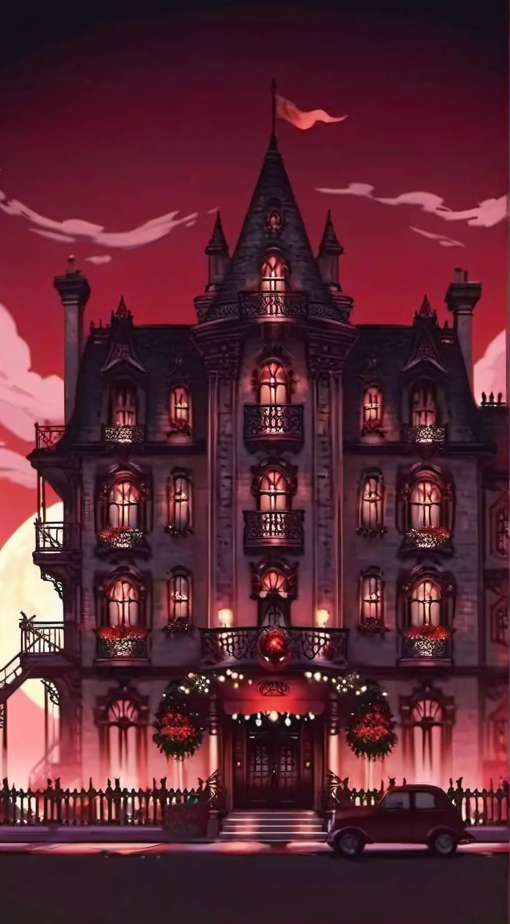 ai character: Hazbin Hotel background